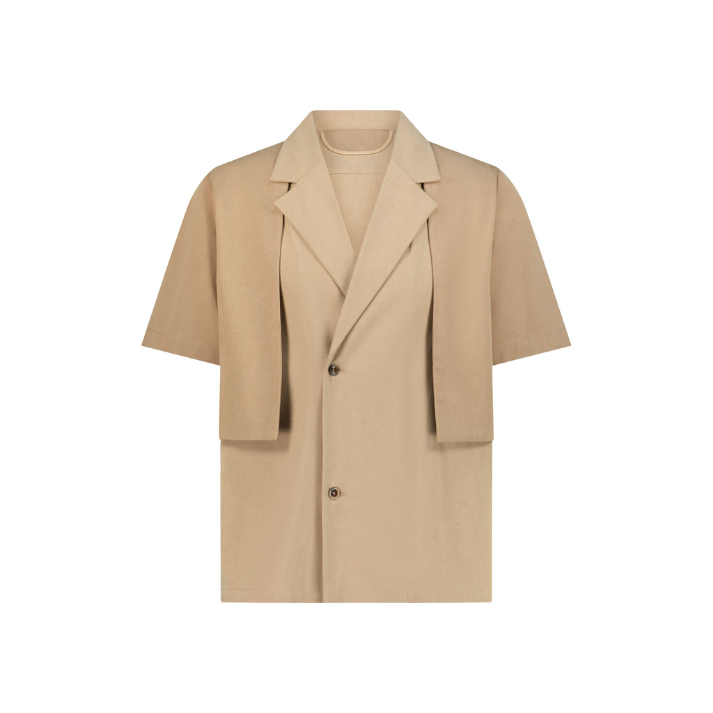 Mocha Marvel Men's Casual Shirt