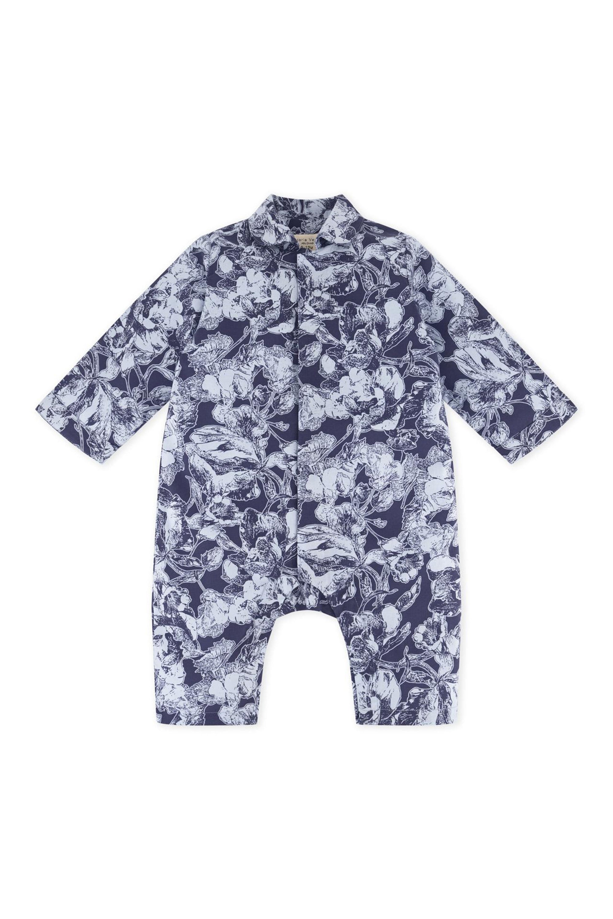 Soft Sapphire Boy's Jumpsuit