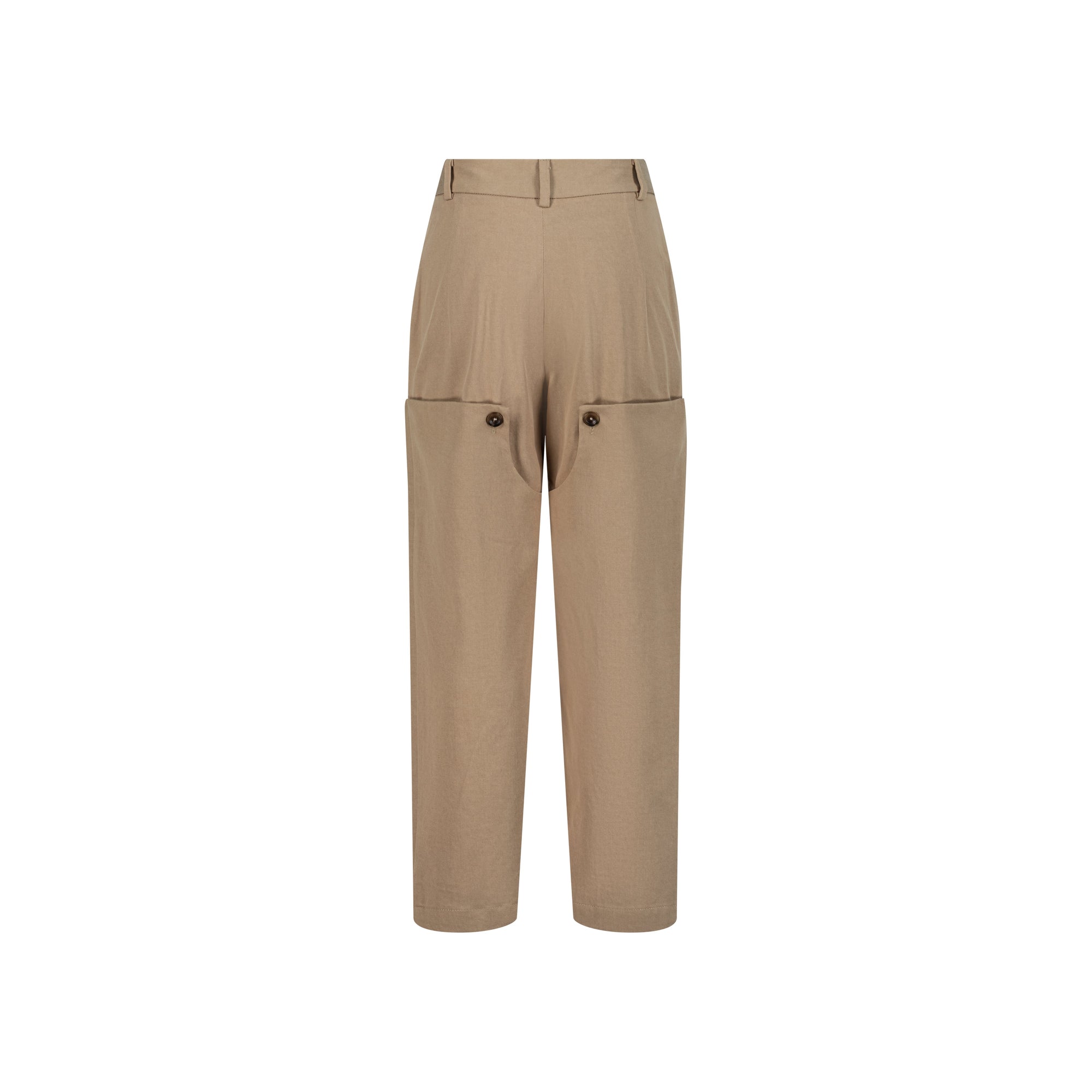 Mocha Marvel Girl's Casual Trousers