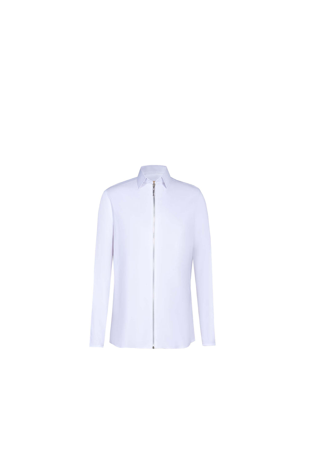 Nubes Serica Zip-Up Shirt