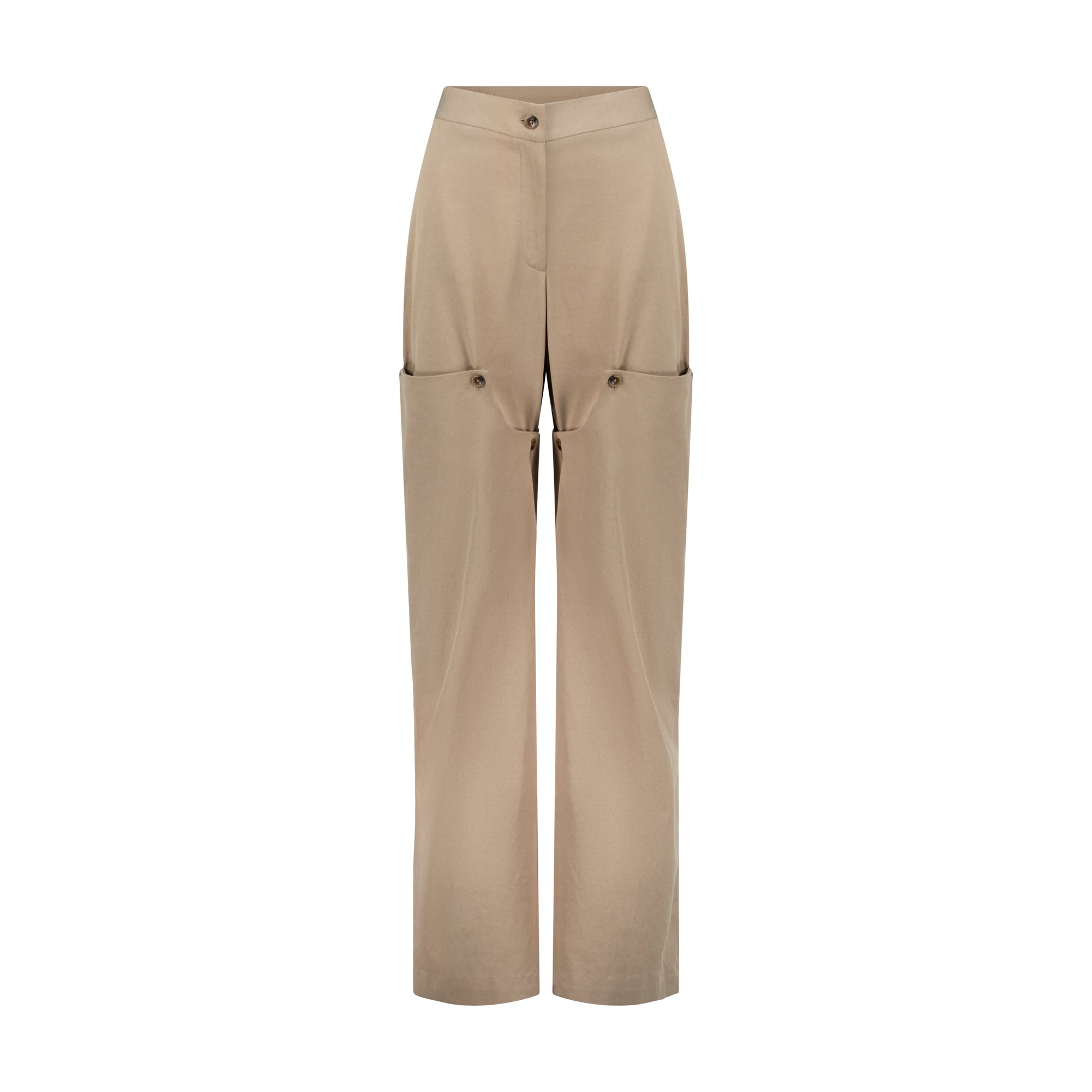 Mocha Marvel Women's Relaxed Trousers