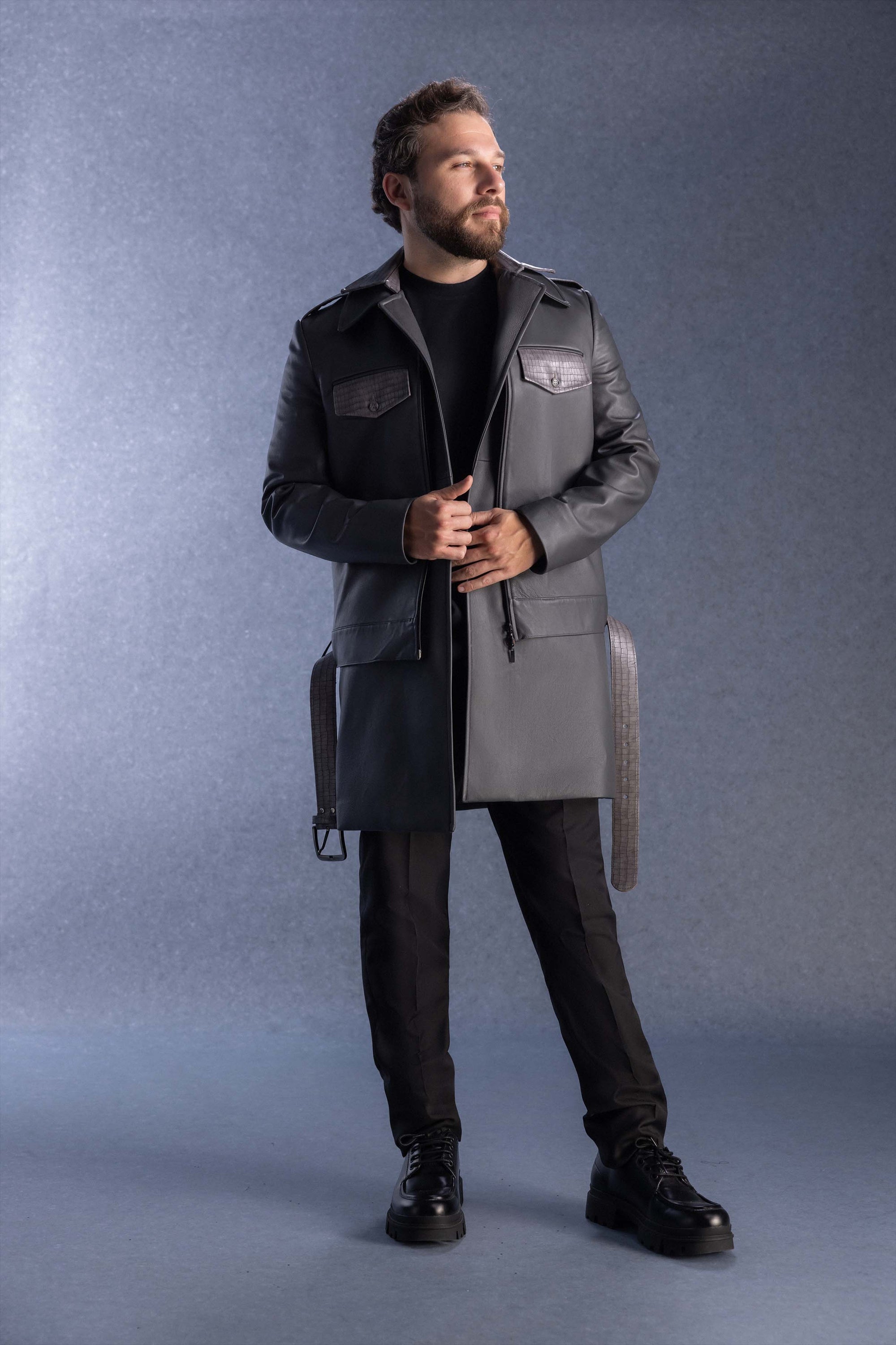 Argentea Linea Men Coat