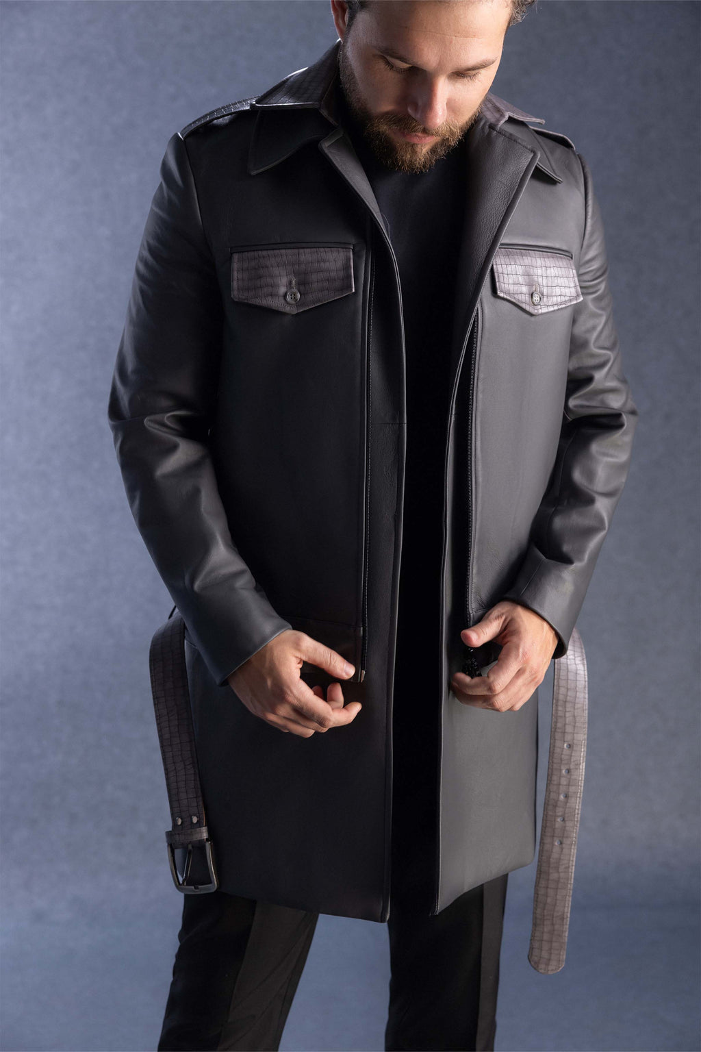 Argentea Linea Men Coat