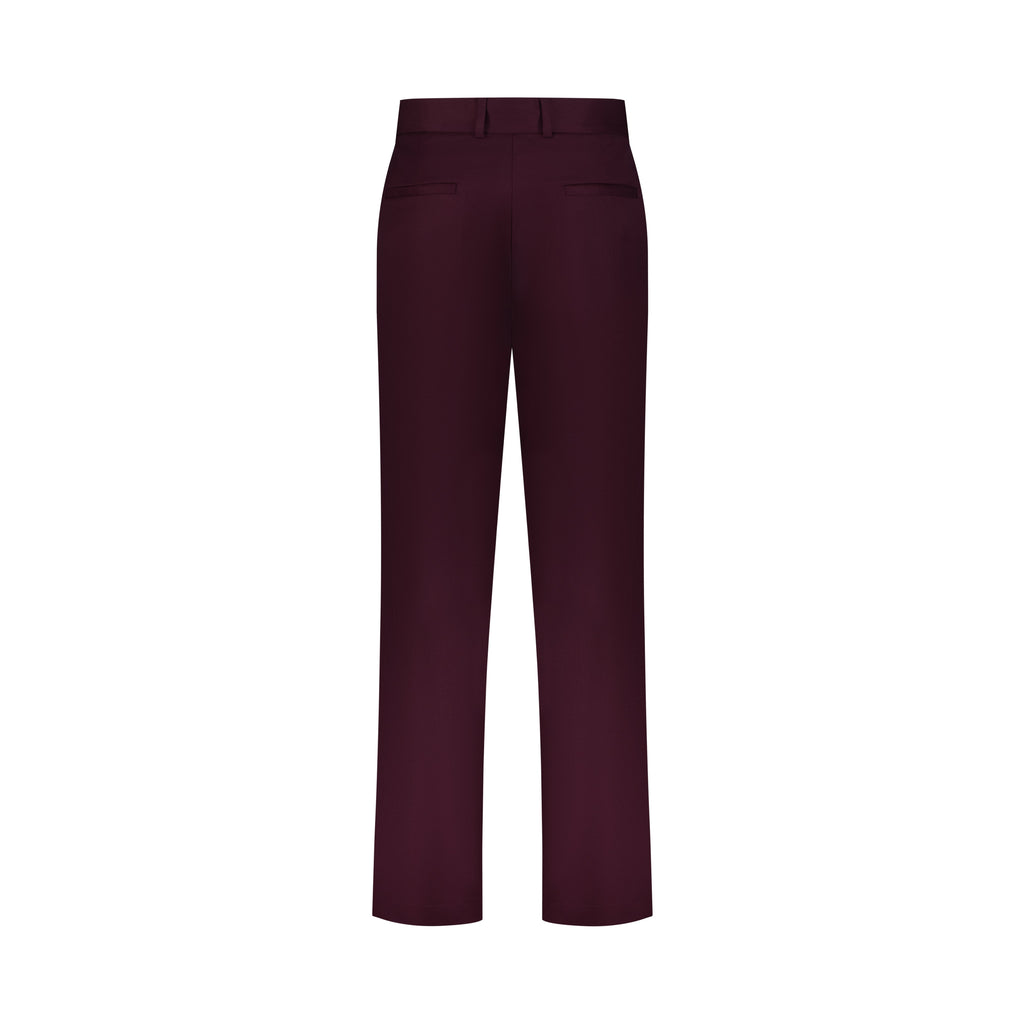 Rich Maroon Men's Trouser