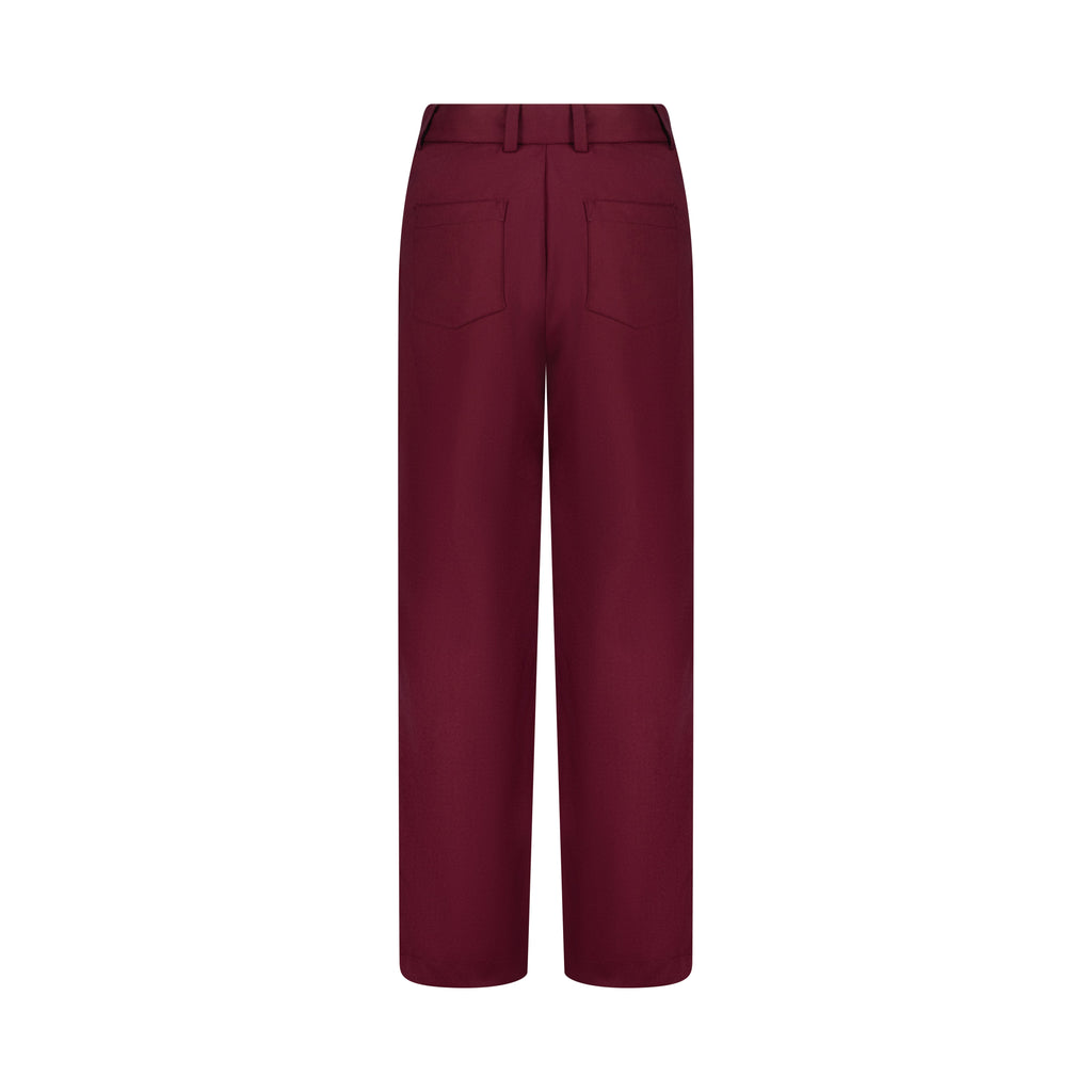 Rich Maroon Boy's Trouser