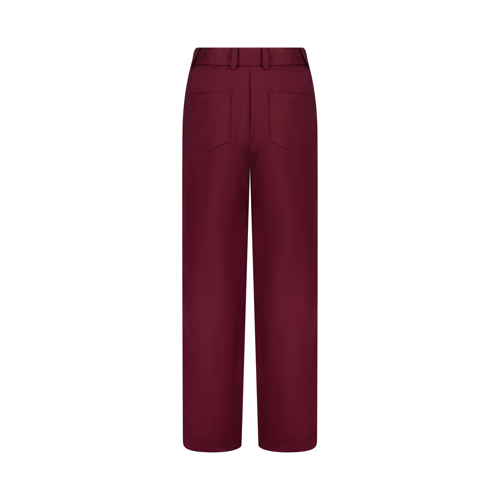 Rich Maroon Boy's Trouser