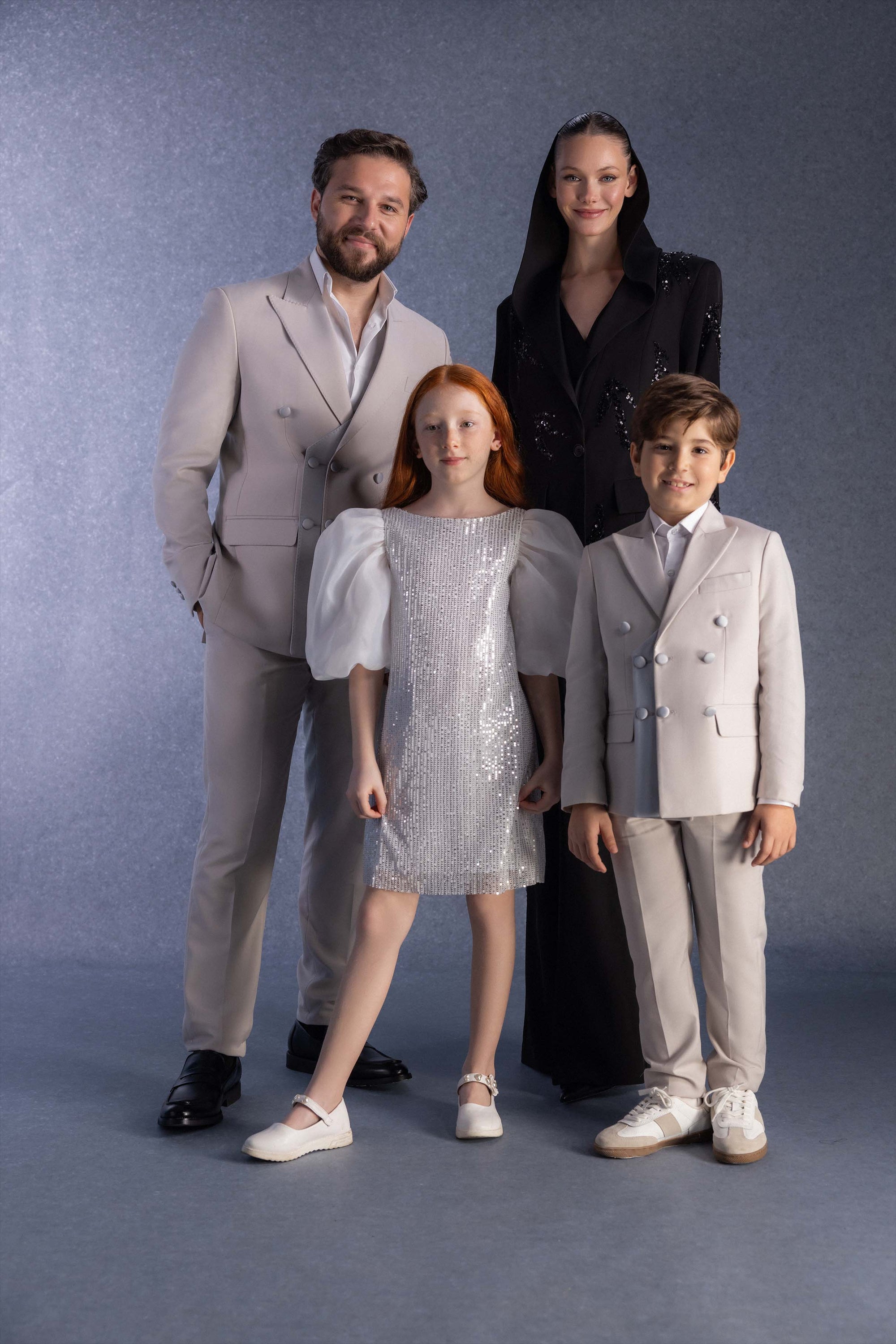 Caelum Silentii Boy's Suit- Taupe