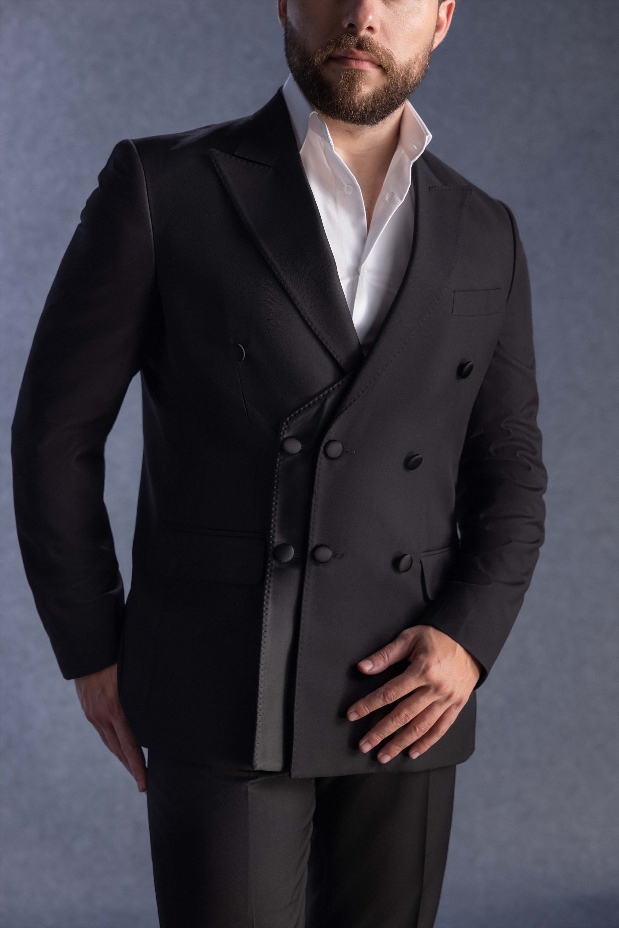 Caelum Silentii Men Suit - Black