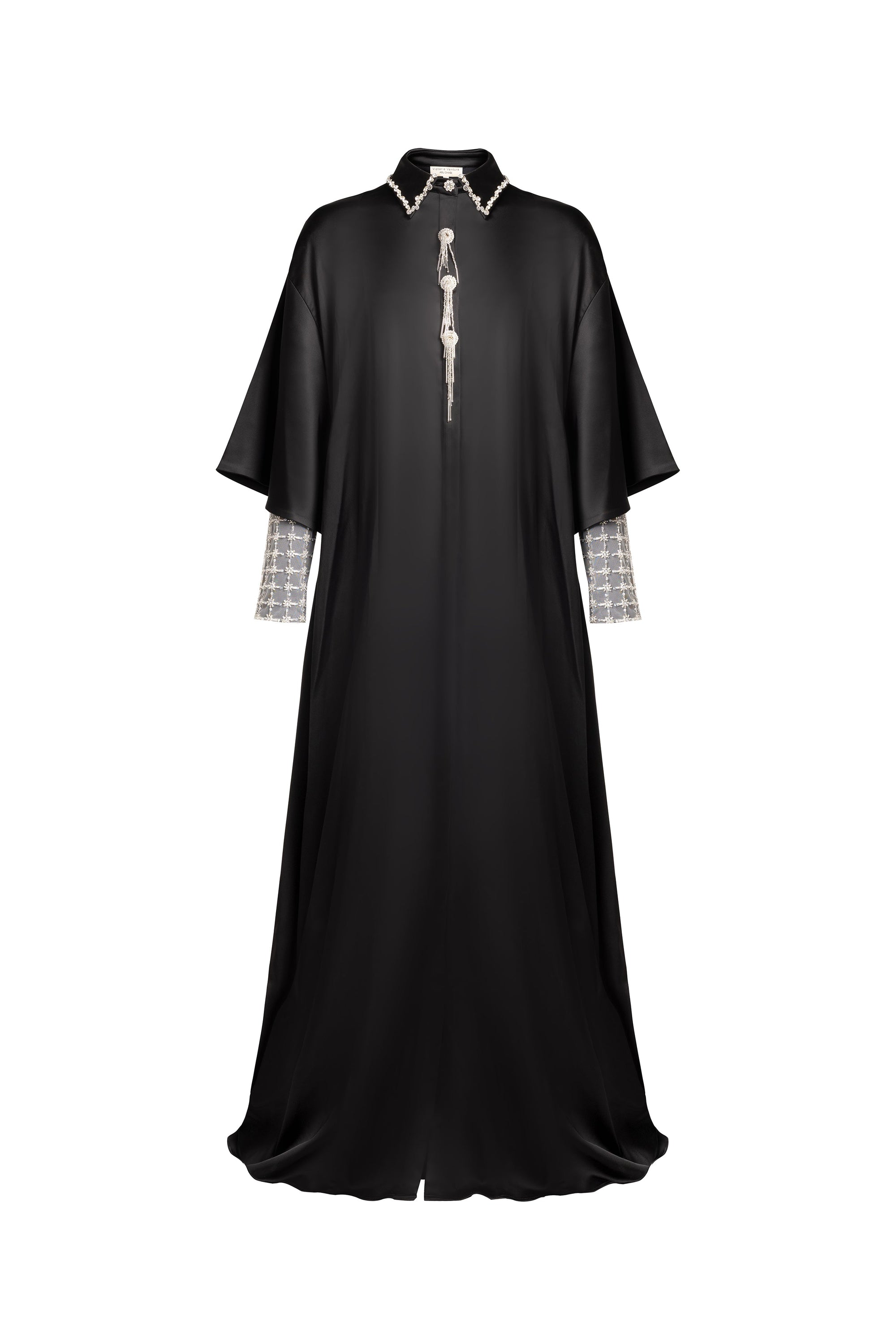Elysia Women's Abaya Shirt Dress