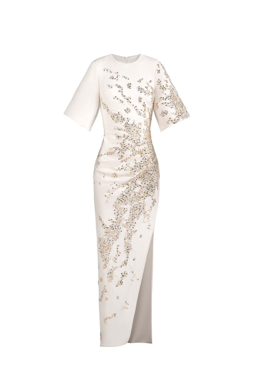 Aurum Solis Draped Dress