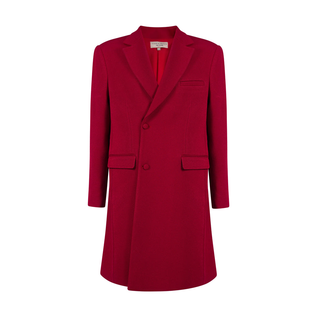 Somnium Rubinum Men's Coat Red