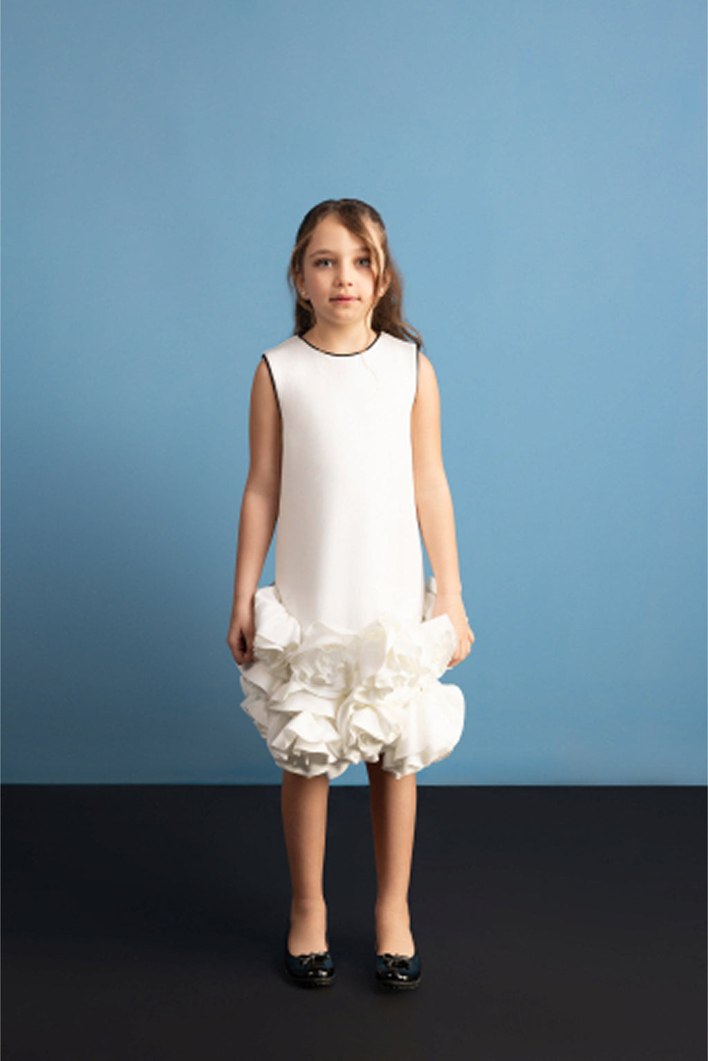 Nigrum & Album 3D Flower Dress