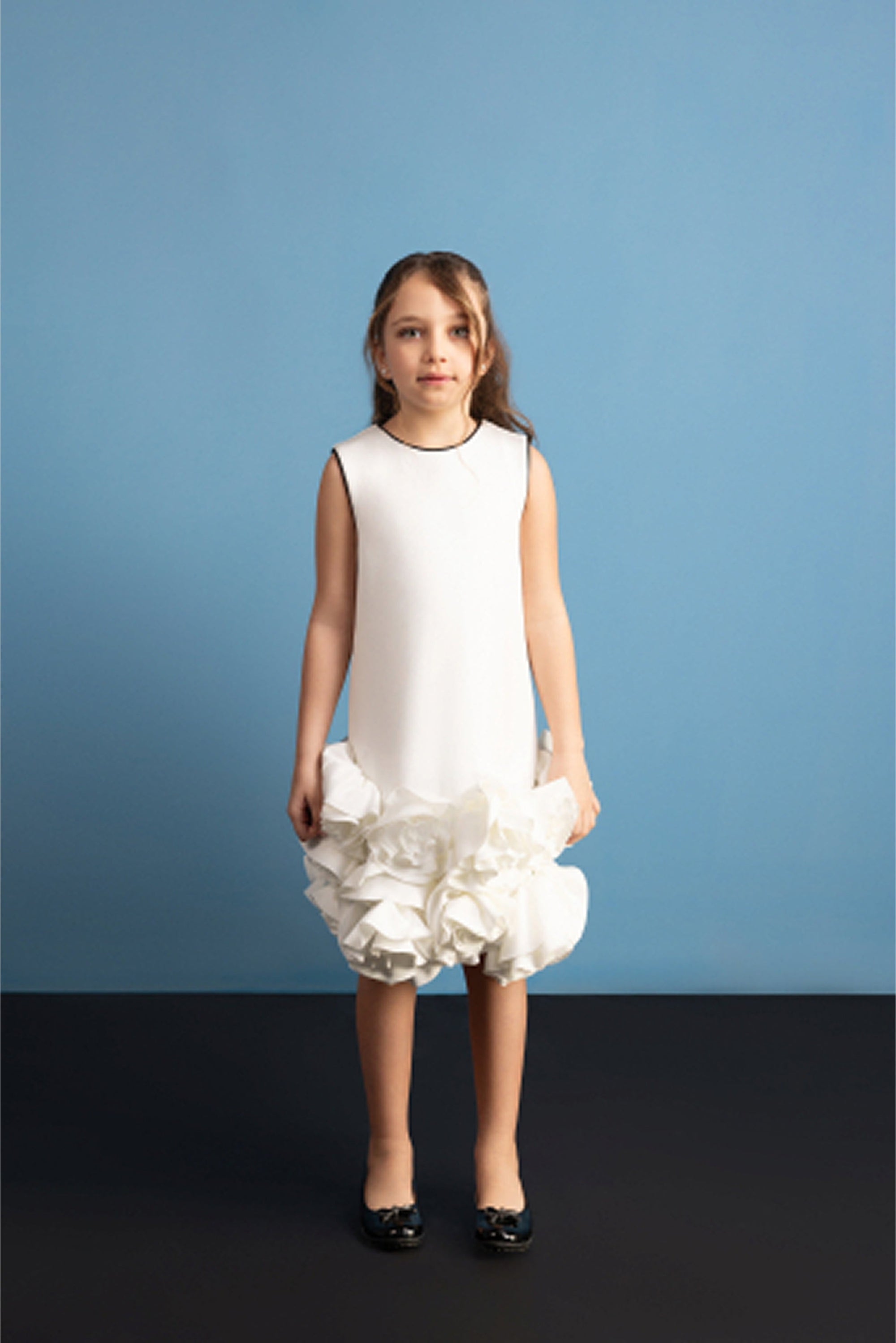 Nigrum & Album 3D Flower Dress