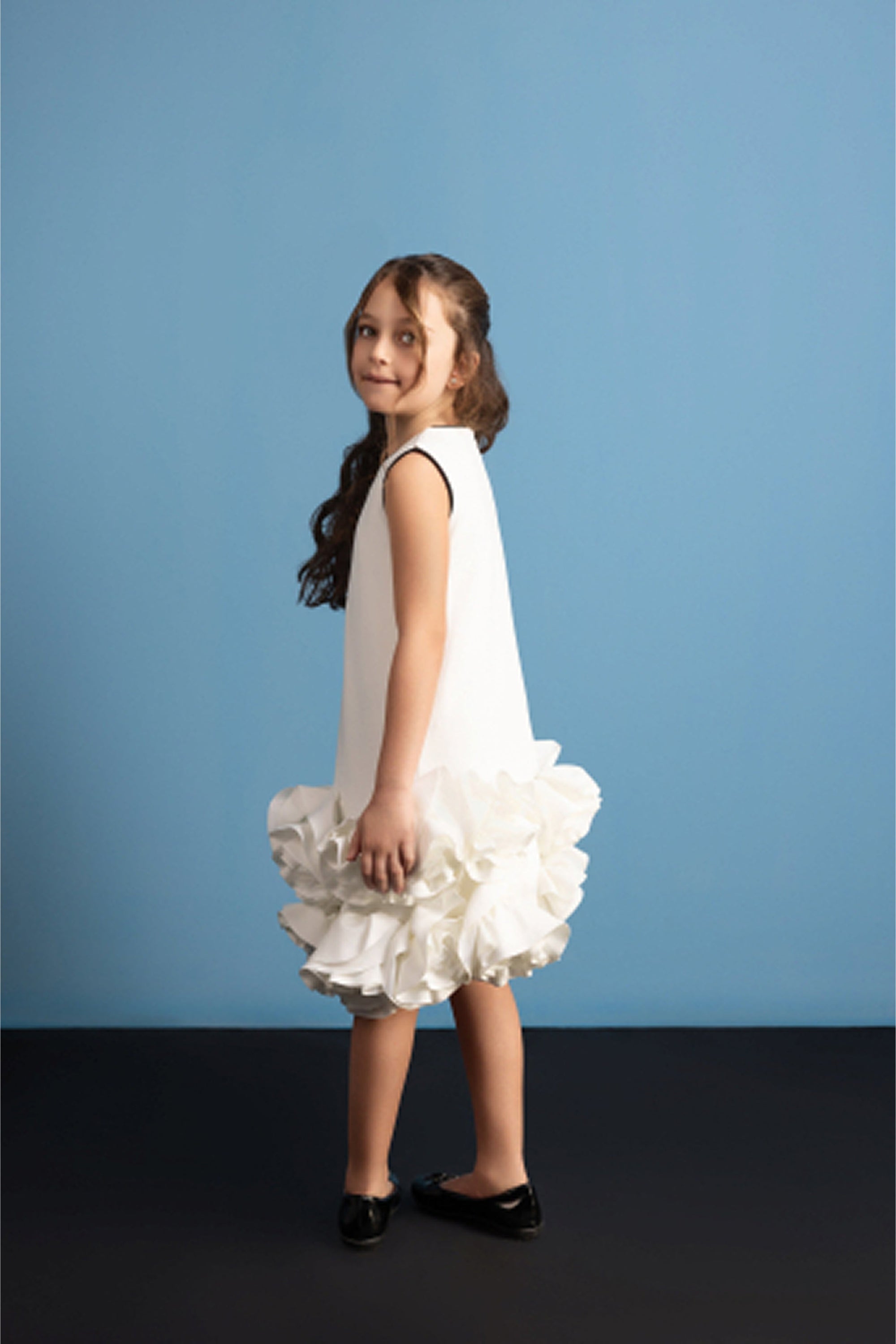 Nigrum & Album 3D Flower Dress