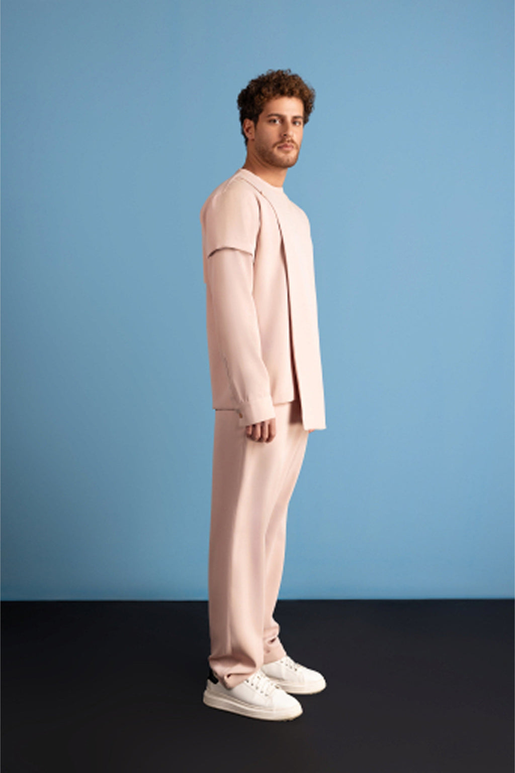 Vespera Rosa Oversleeved Shirt