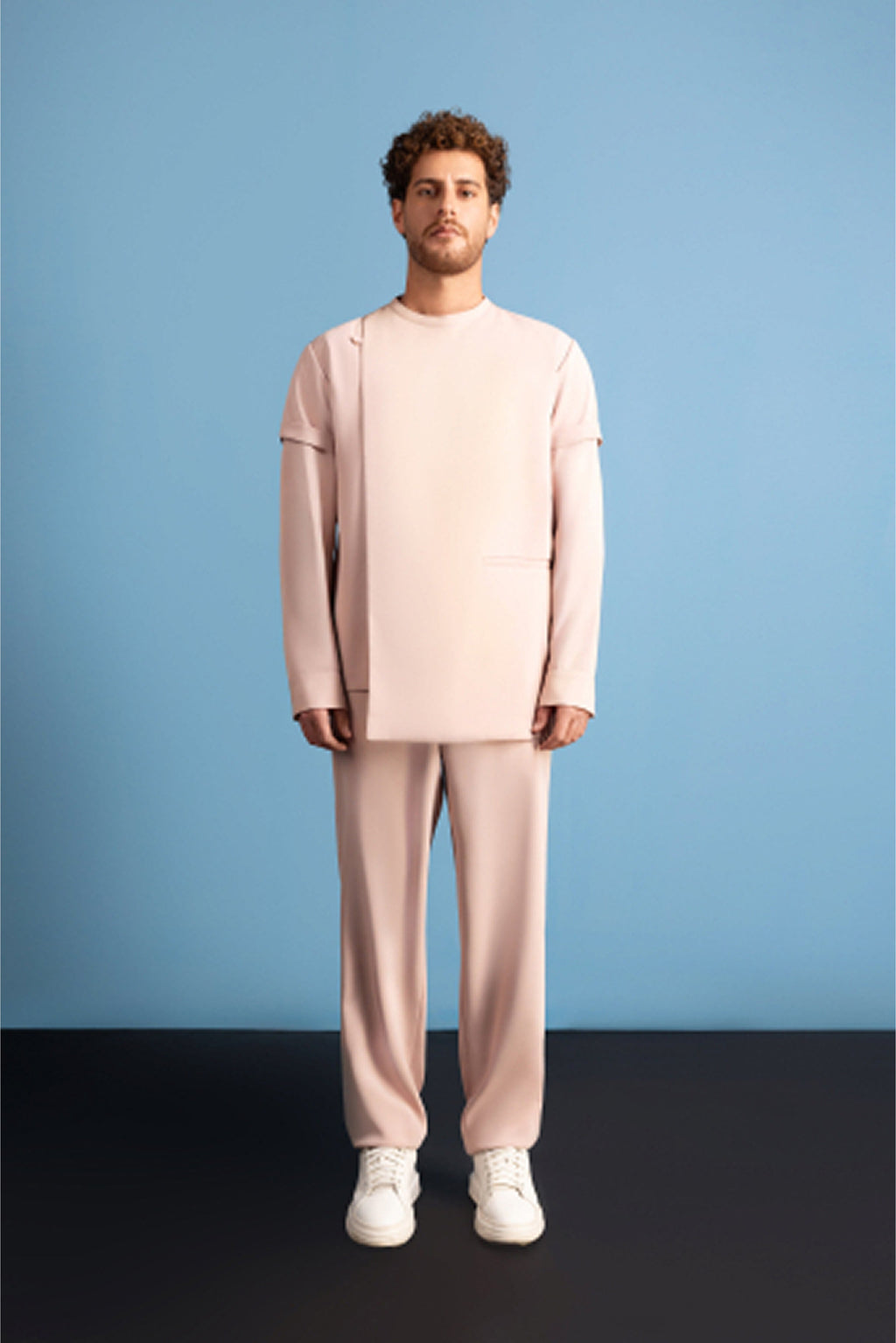 Vespera Rosa Oversleeved Shirt