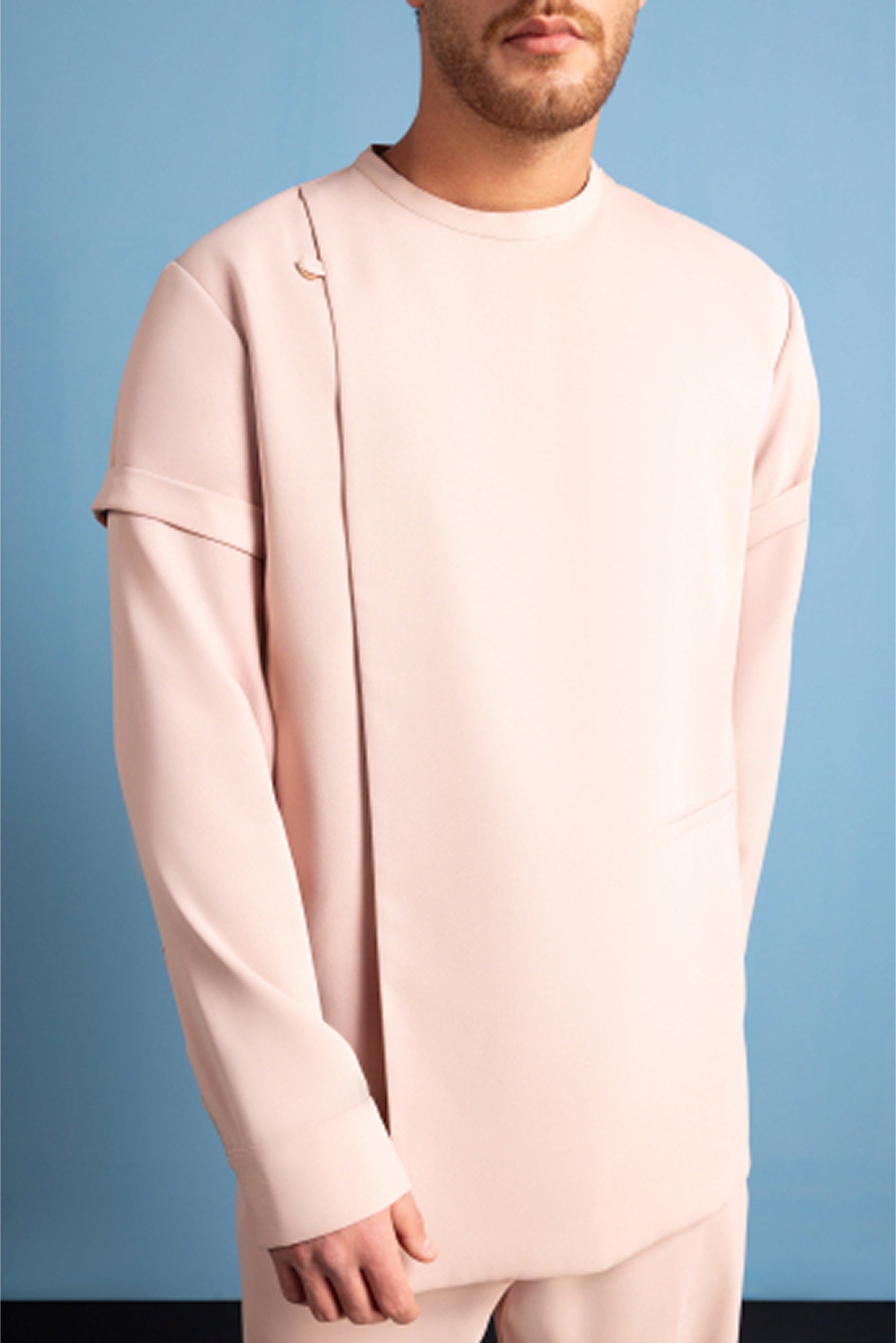 Vespera Rosa Oversleeved Shirt