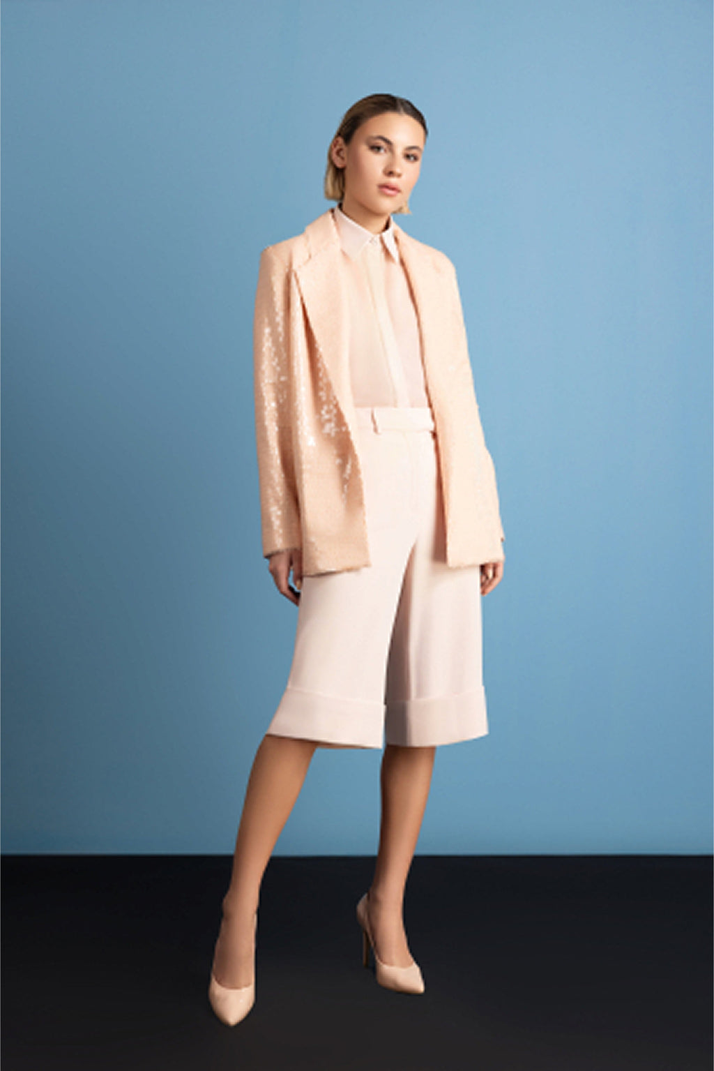 Vespera Rosa Cropped Pants