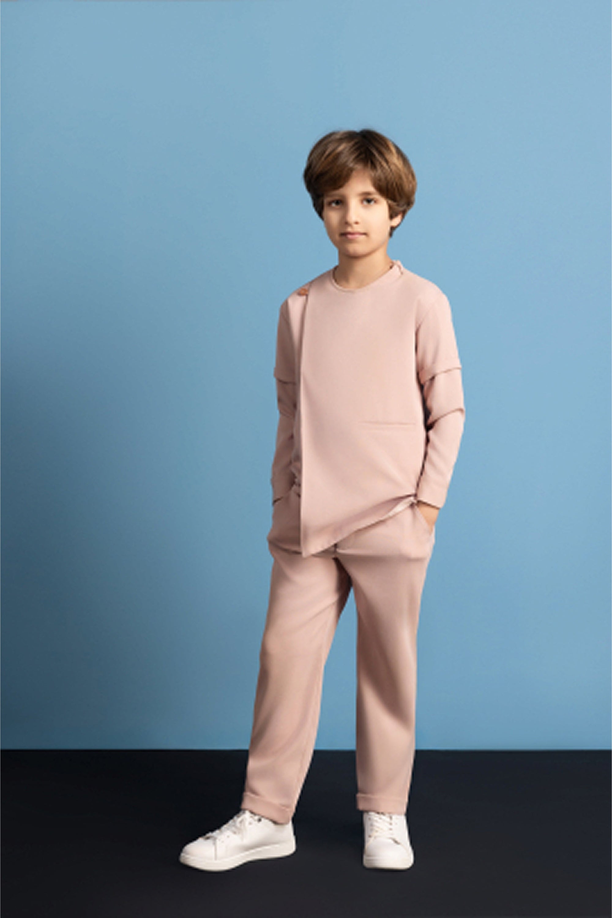 Vespera Rosa Oversleeved Shirt