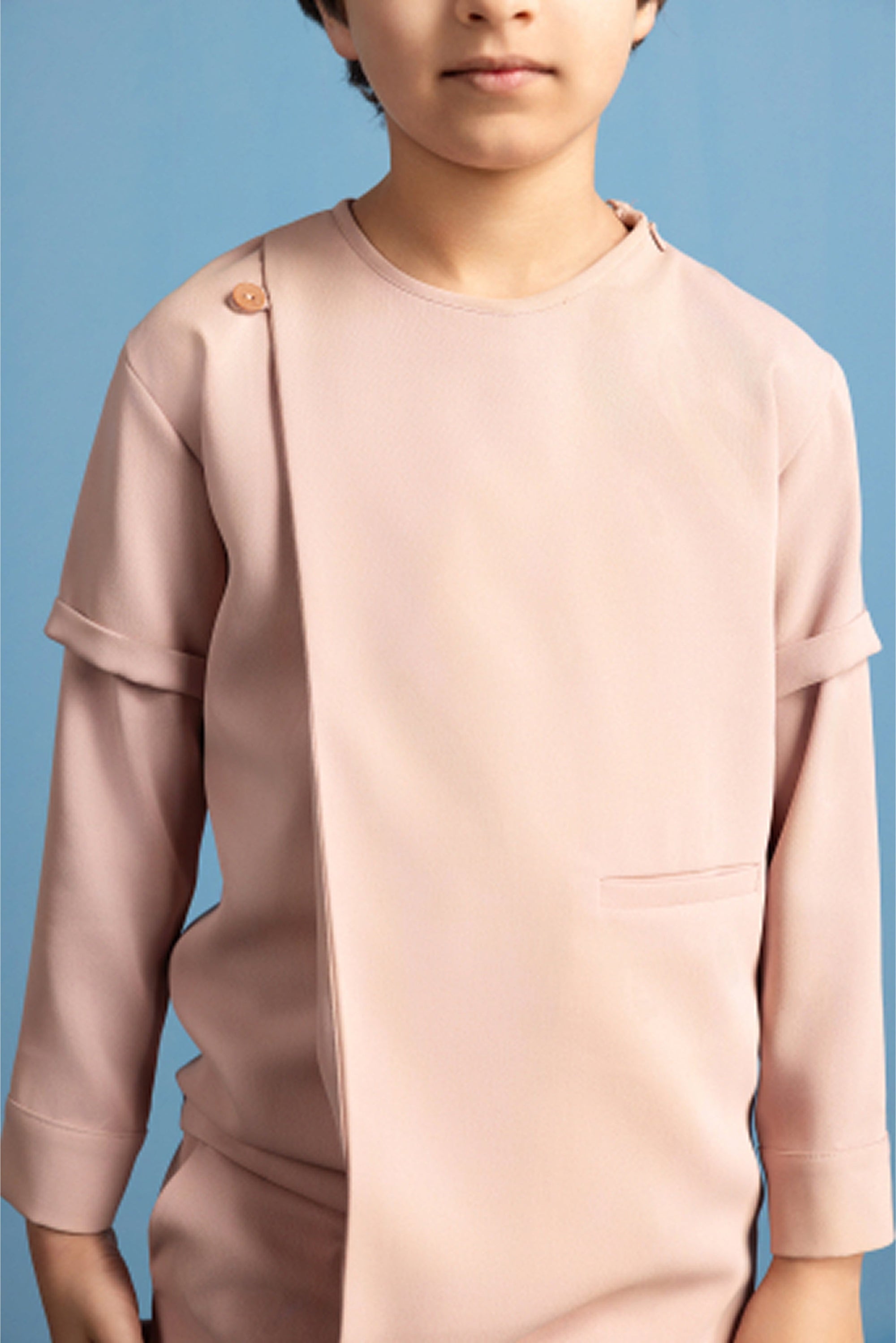 Vespera Rosa Oversleeved Shirt