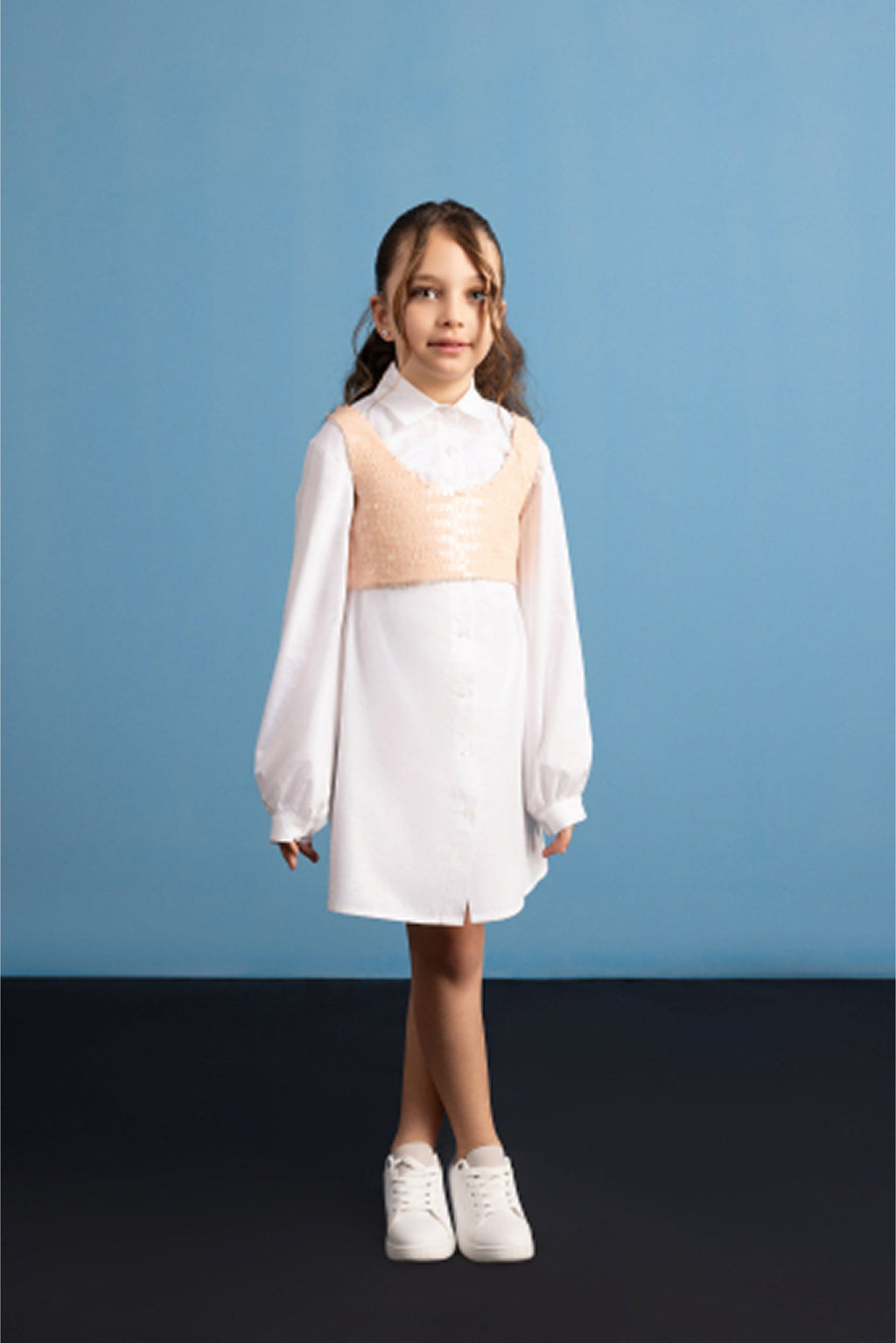 Vespera Rosa Shirt Dress