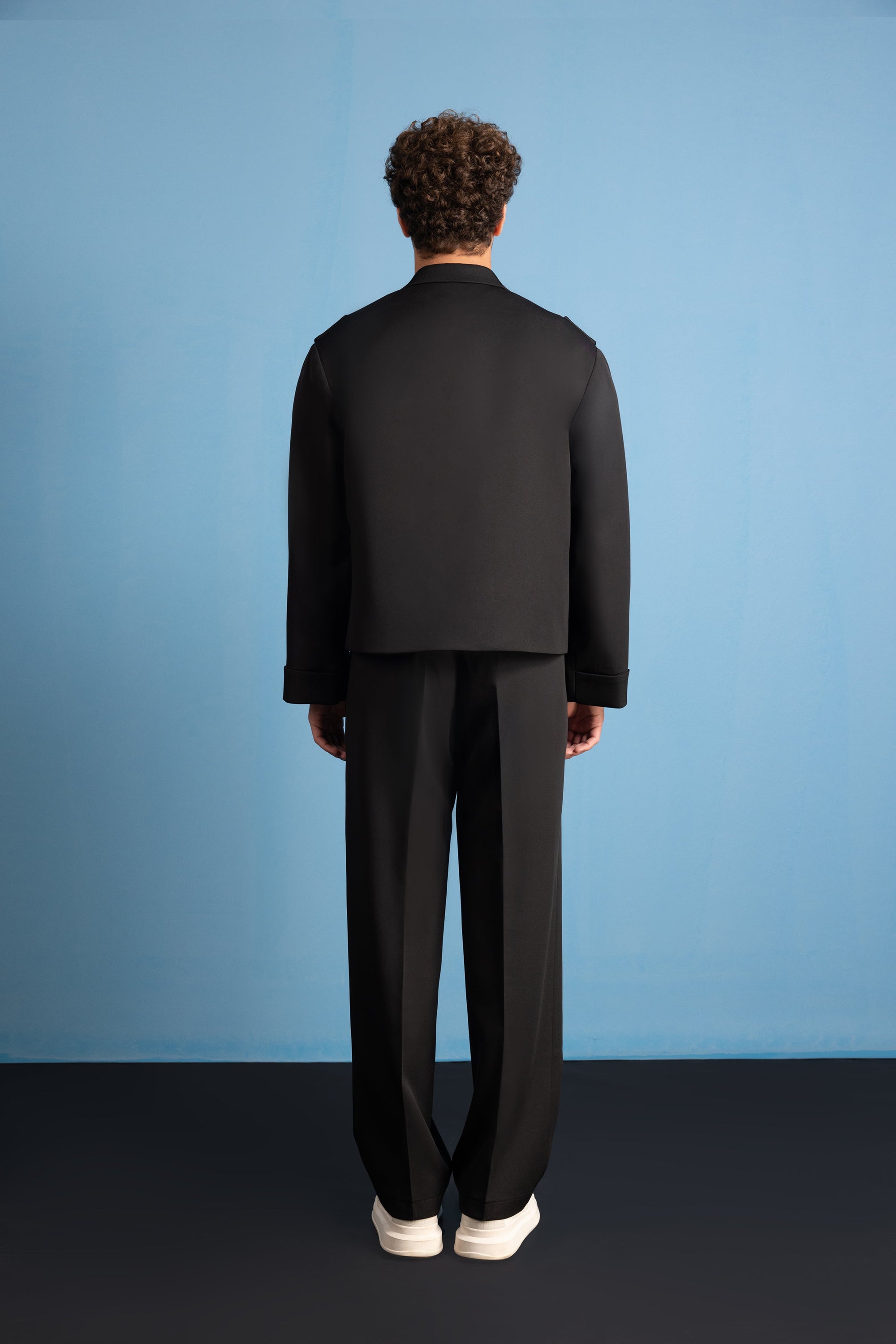 Caeruleum Flores Pleated Pants