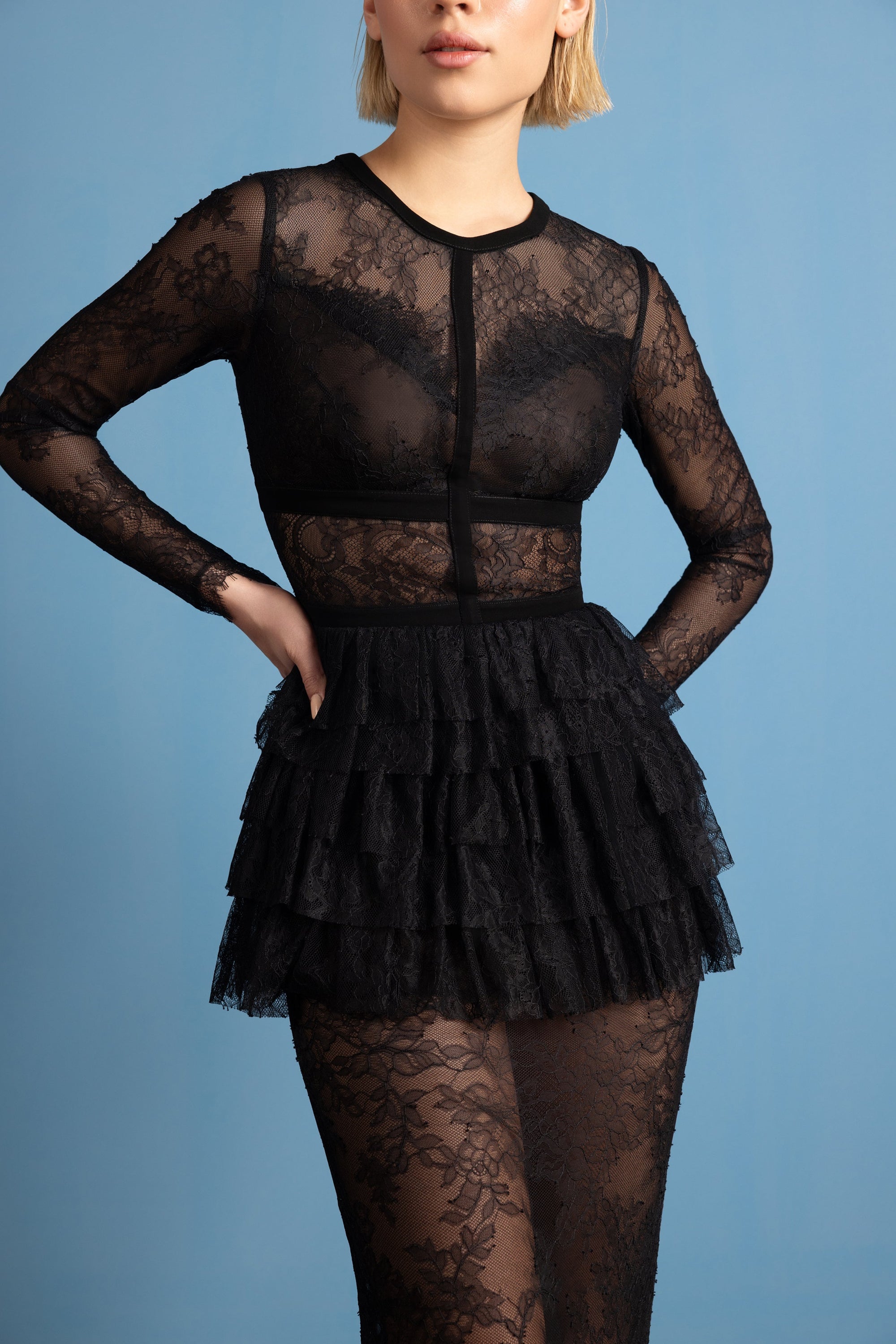 Rosane Et Spinae Lace Dress