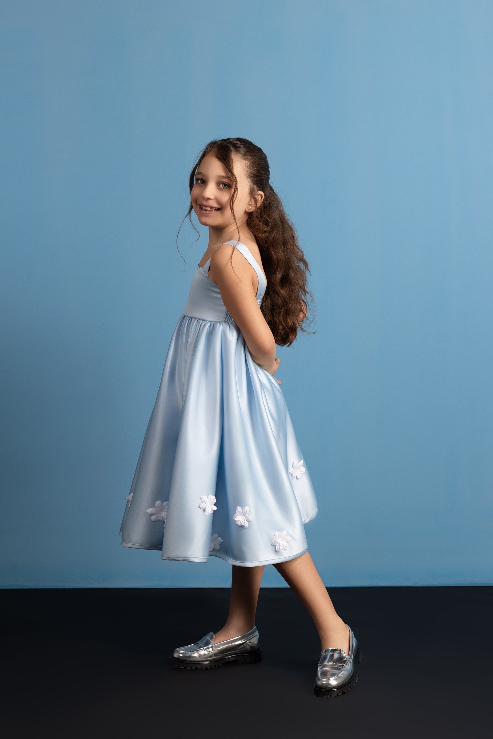 Nubes Serica Flower Dress