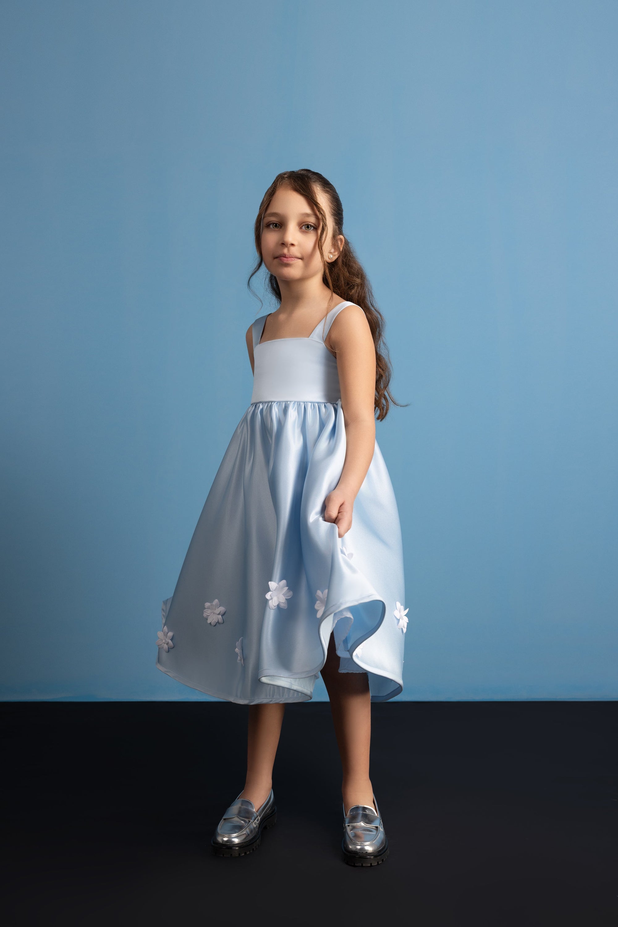 Nubes Serica Flower Dress