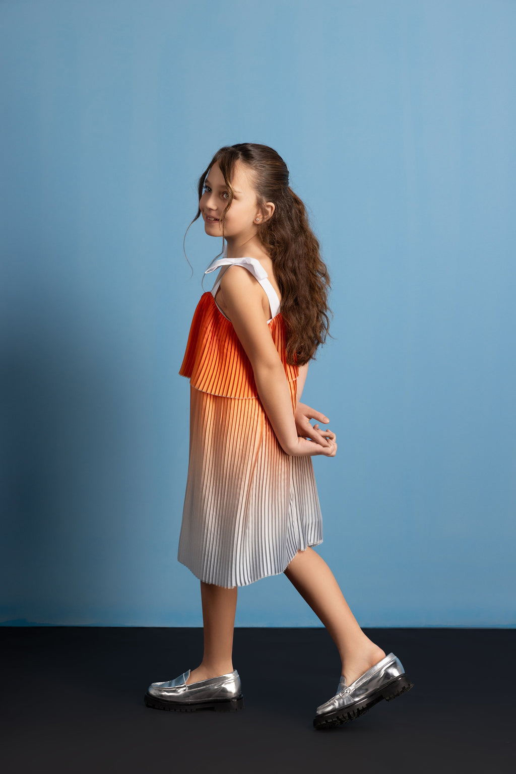 Occasus Solis Pleated Dress