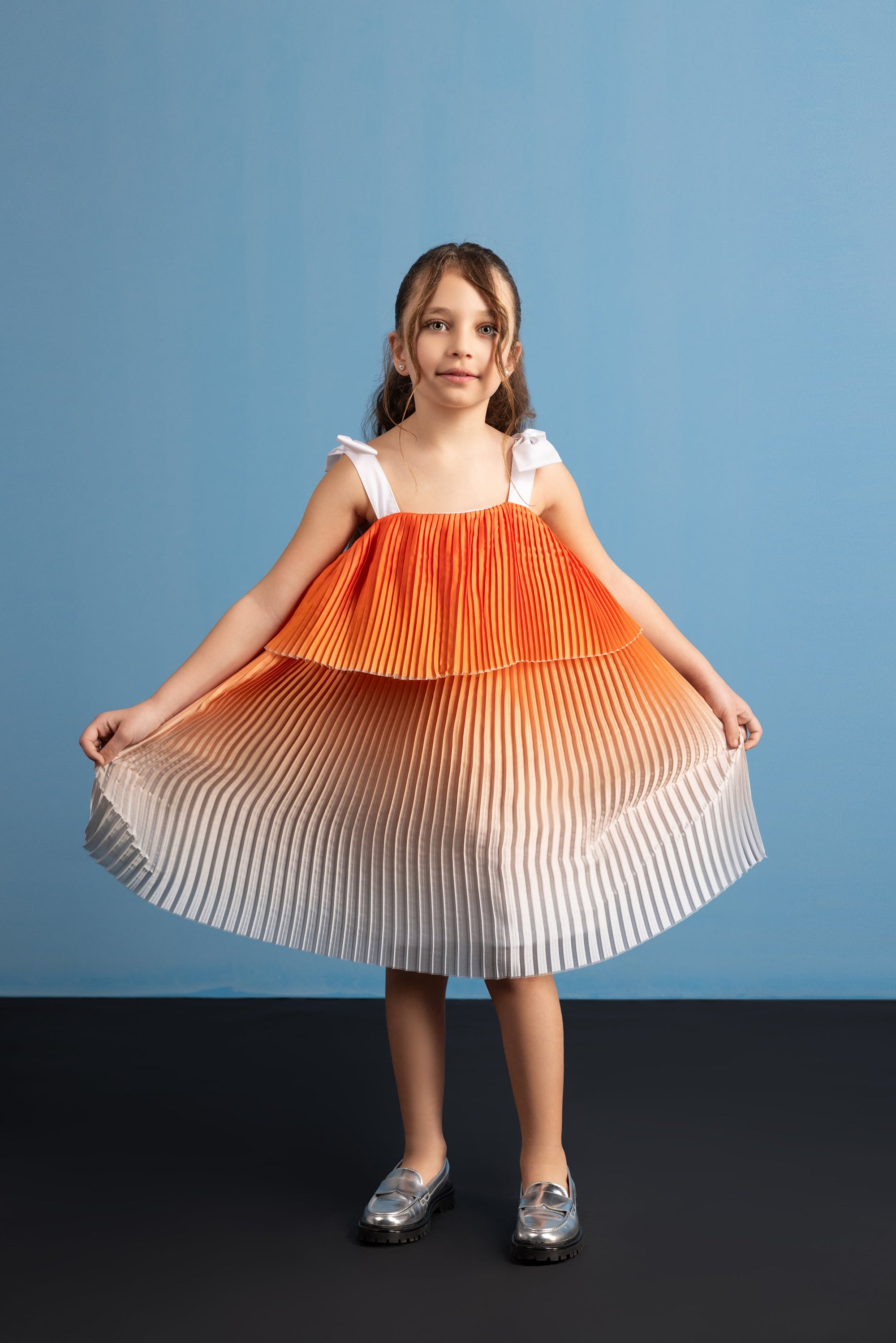 Occasus Solis Pleated Dress