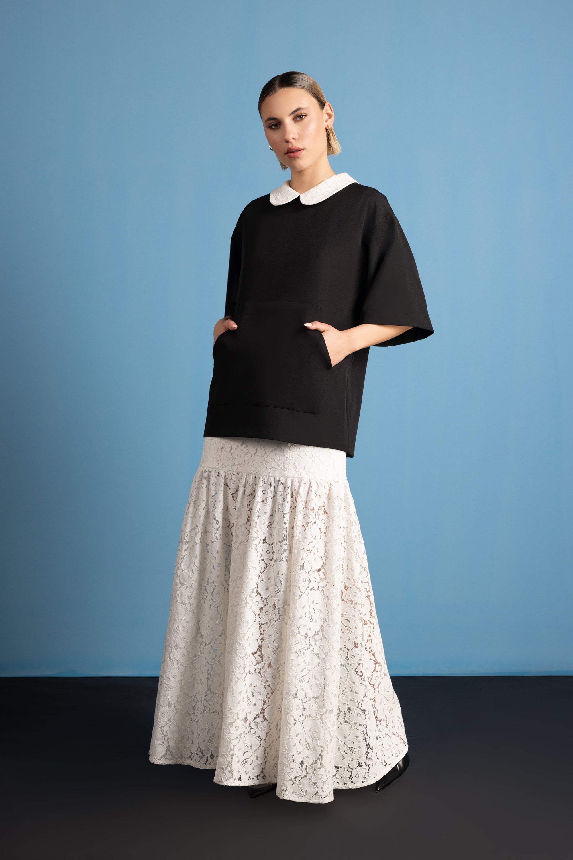 Inked Nivis Maxi Lace Dress