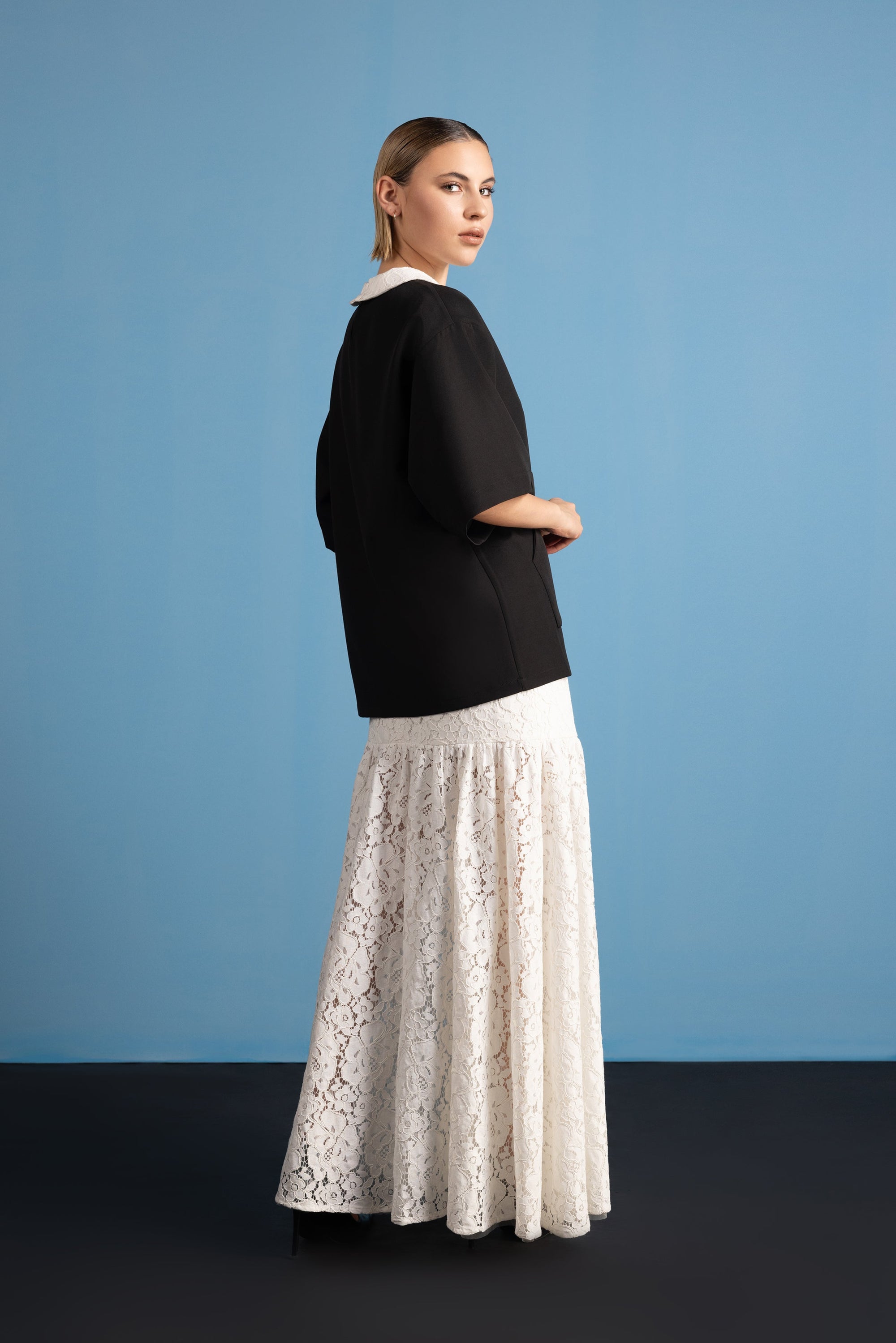 Inked Nivis Maxi Lace Dress