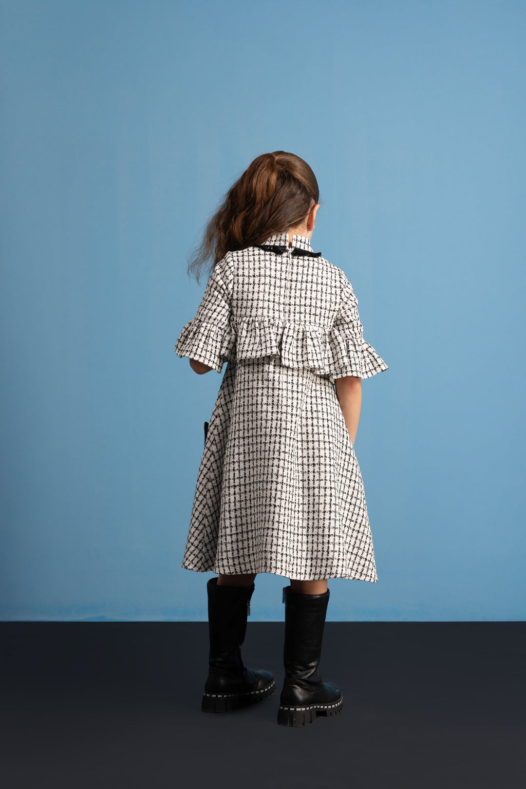 Casia Caligos Contrasting Dress