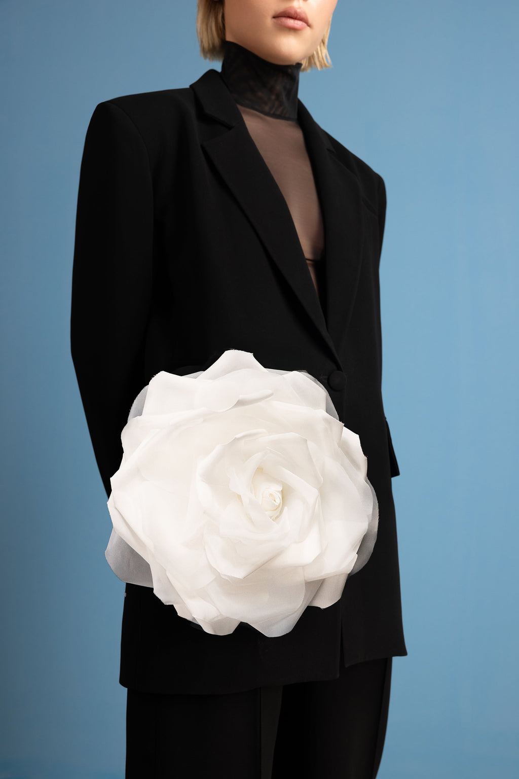 Nigrum & Album 3D Flower Suit