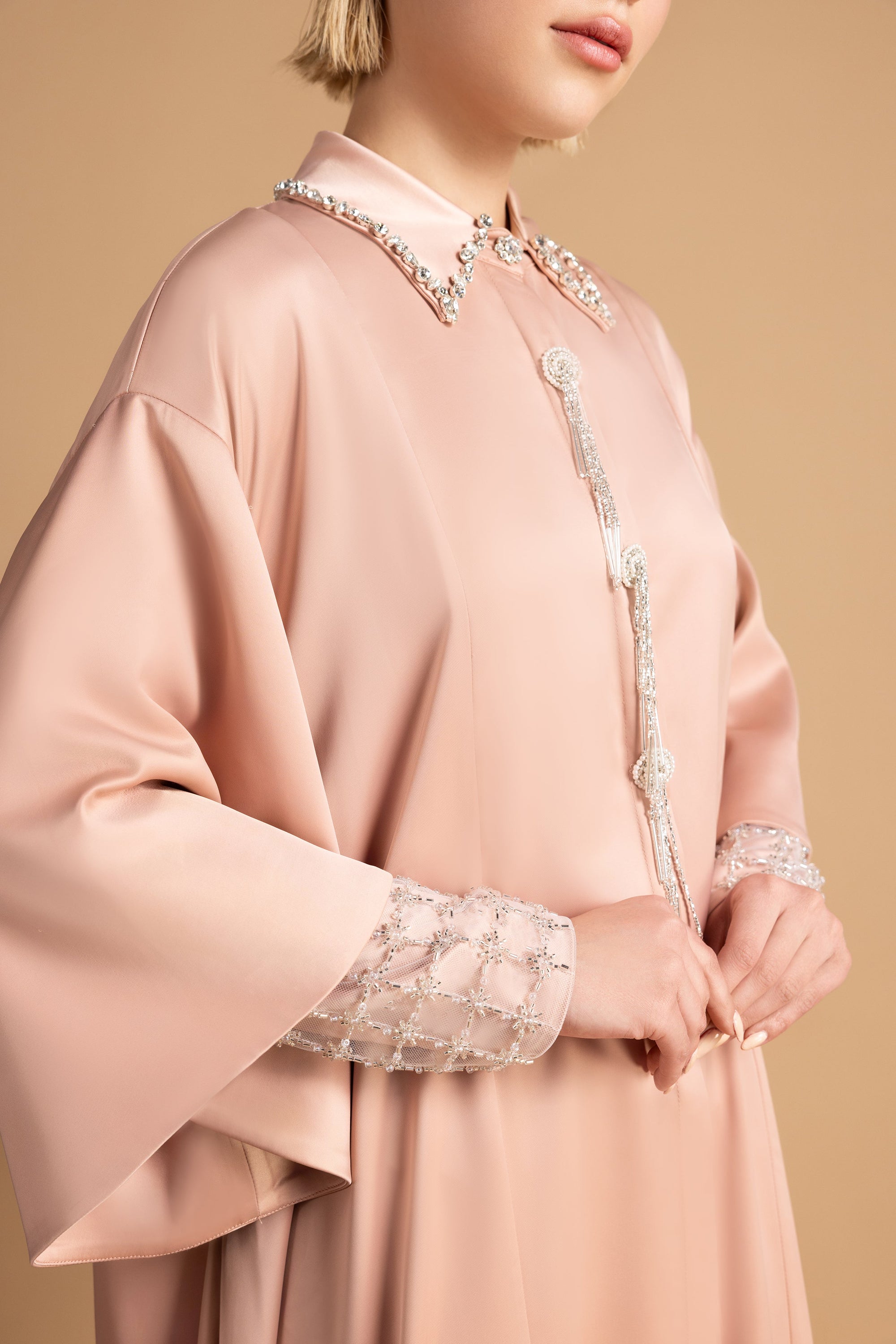 Elysia Women's Abaya Shirt Dress