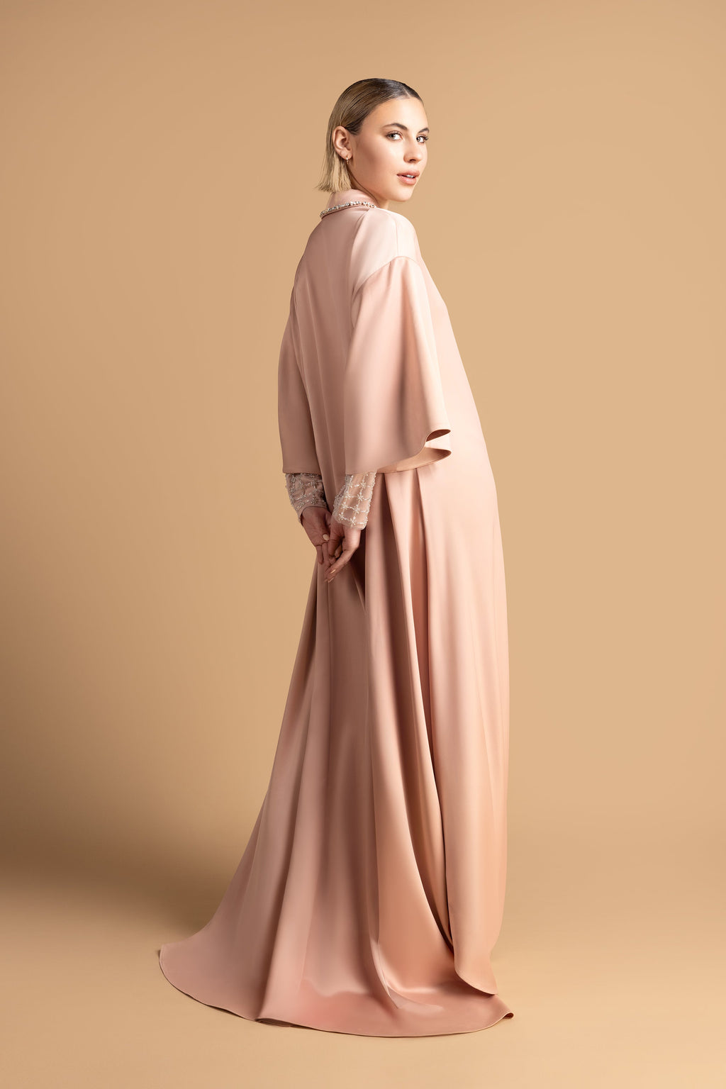 Elysia Women's Abaya Shirt Dress