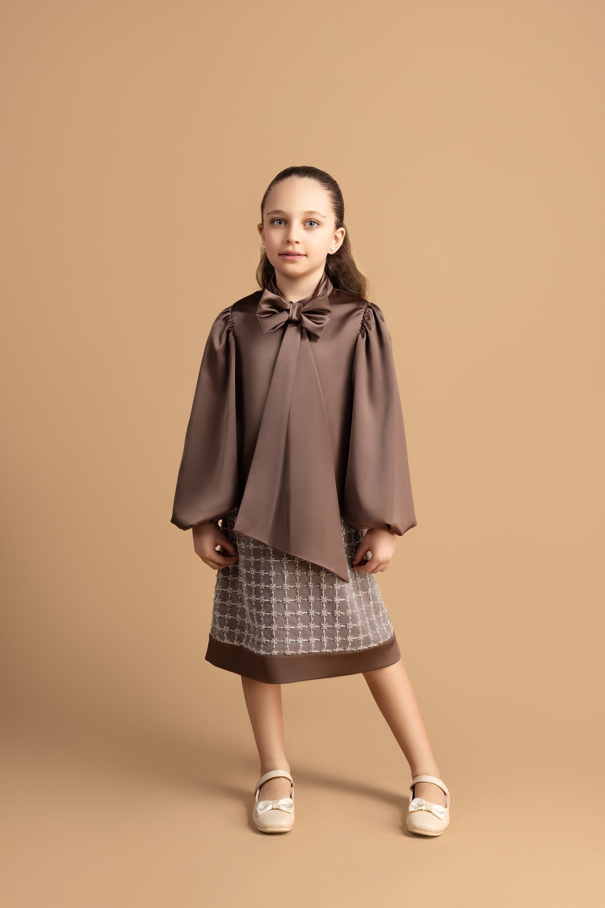 Luna Girl Bow Dress