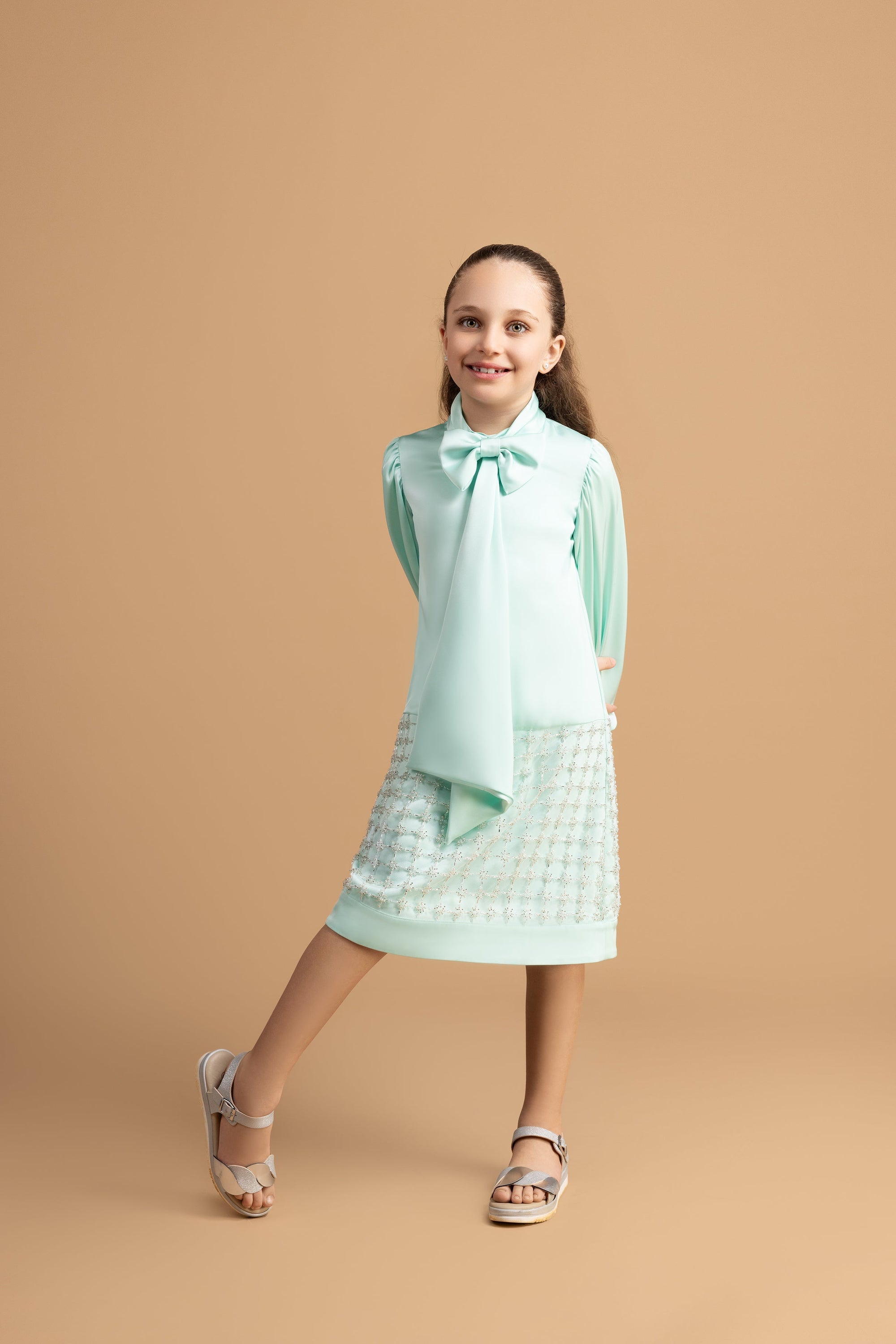 Luna Girl Bow Dress