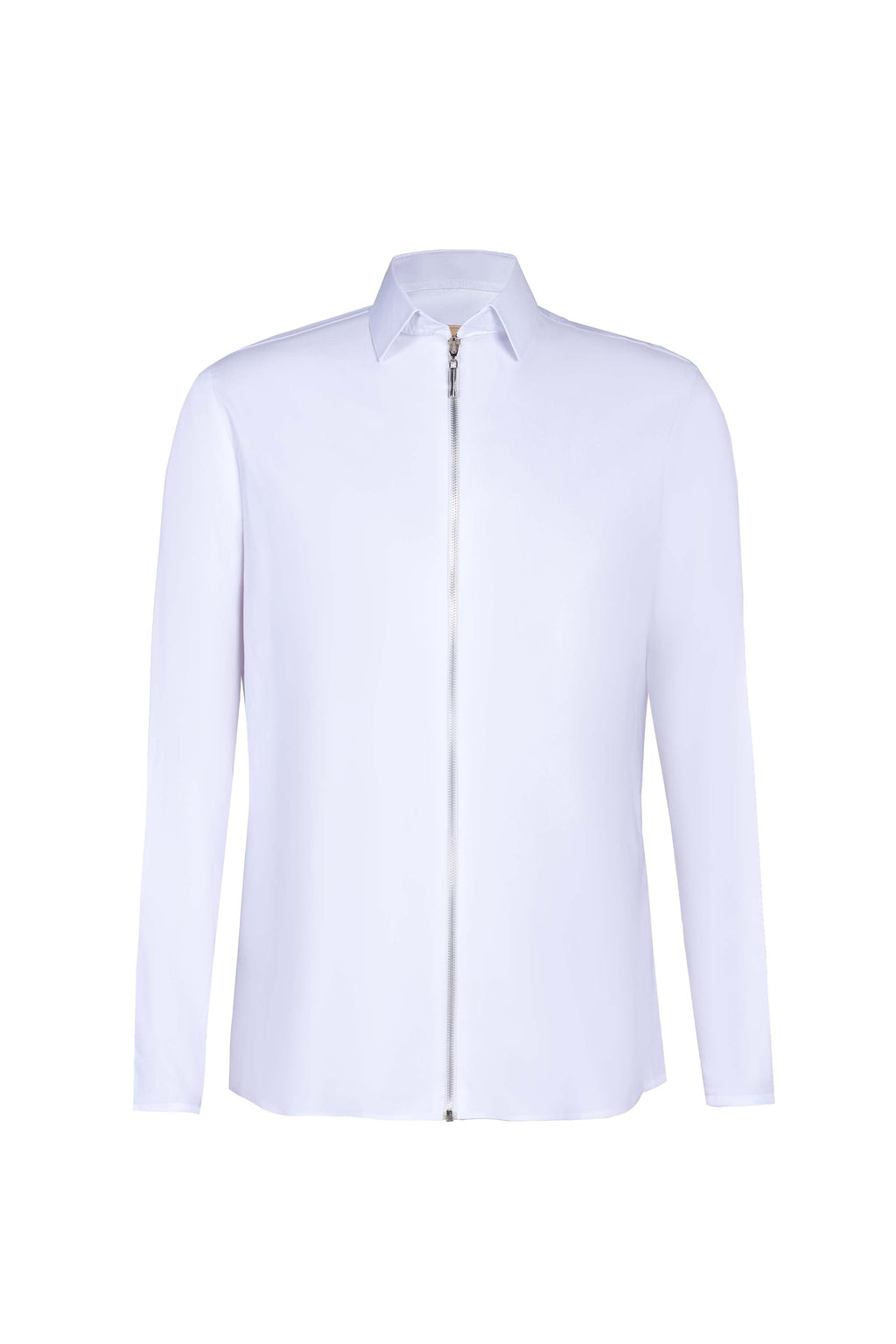 Nubes Serica Zip-Up Shirt