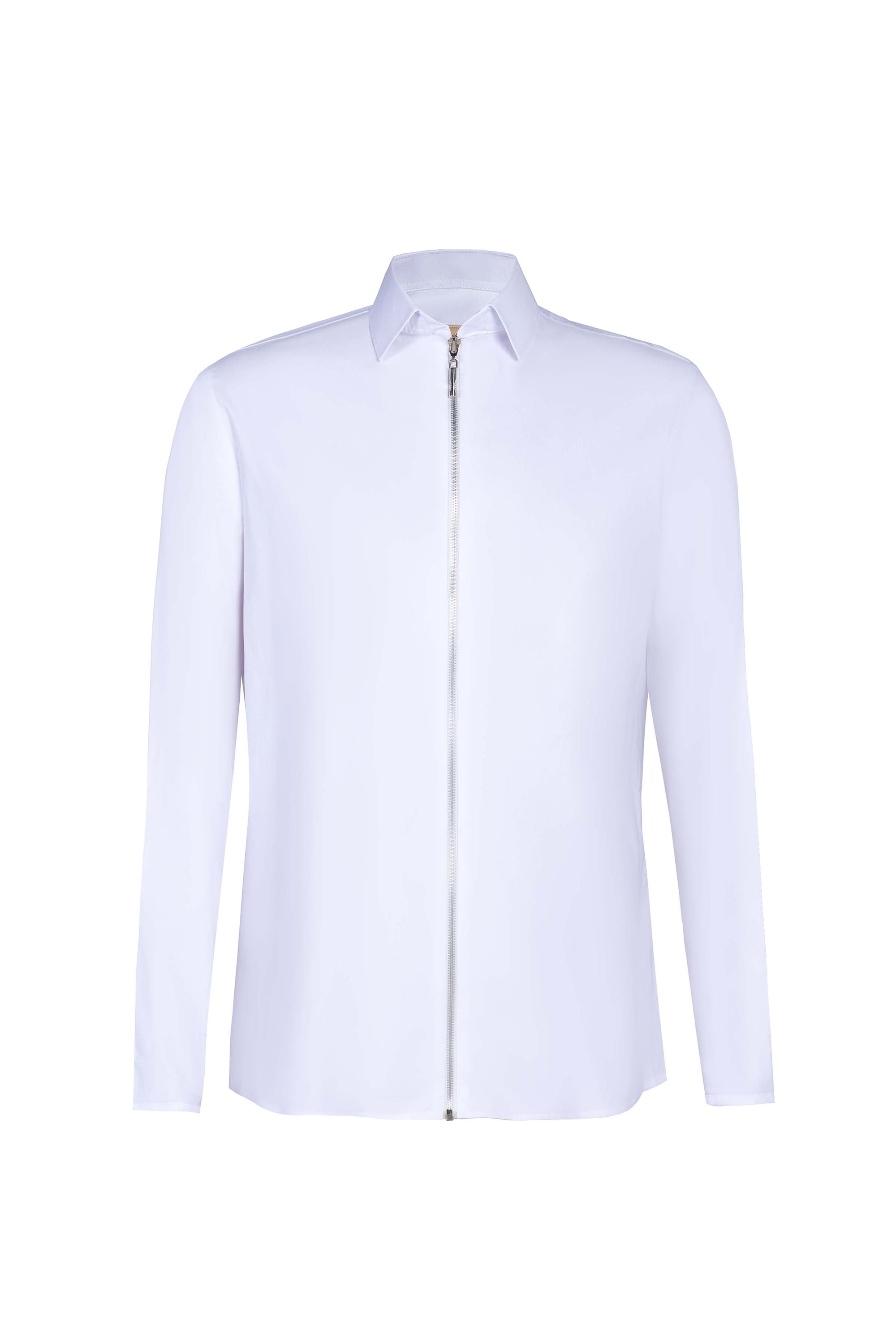 Nubes Serica Zip-Up Shirt