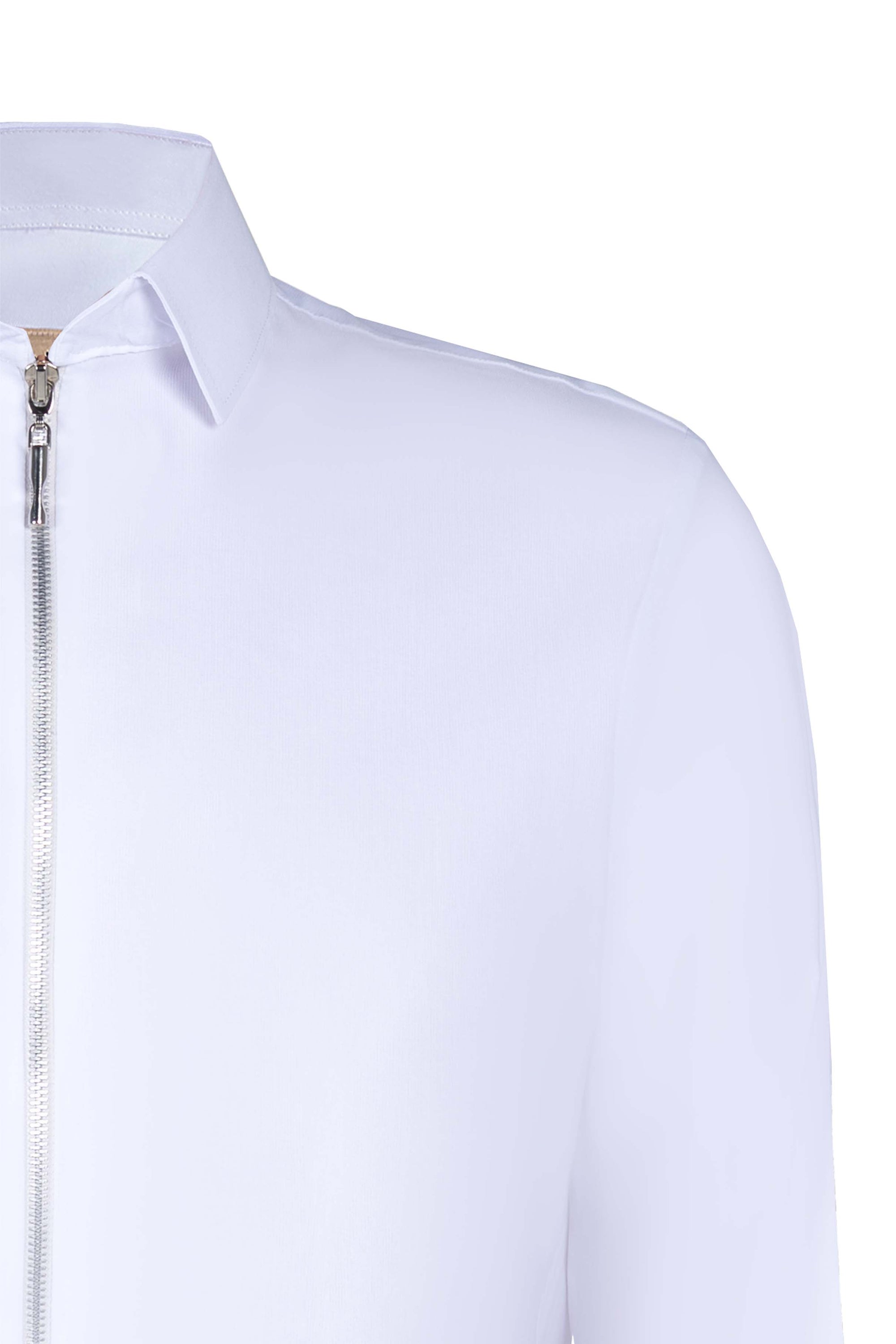 Nubes Serica Zip-Up Shirt