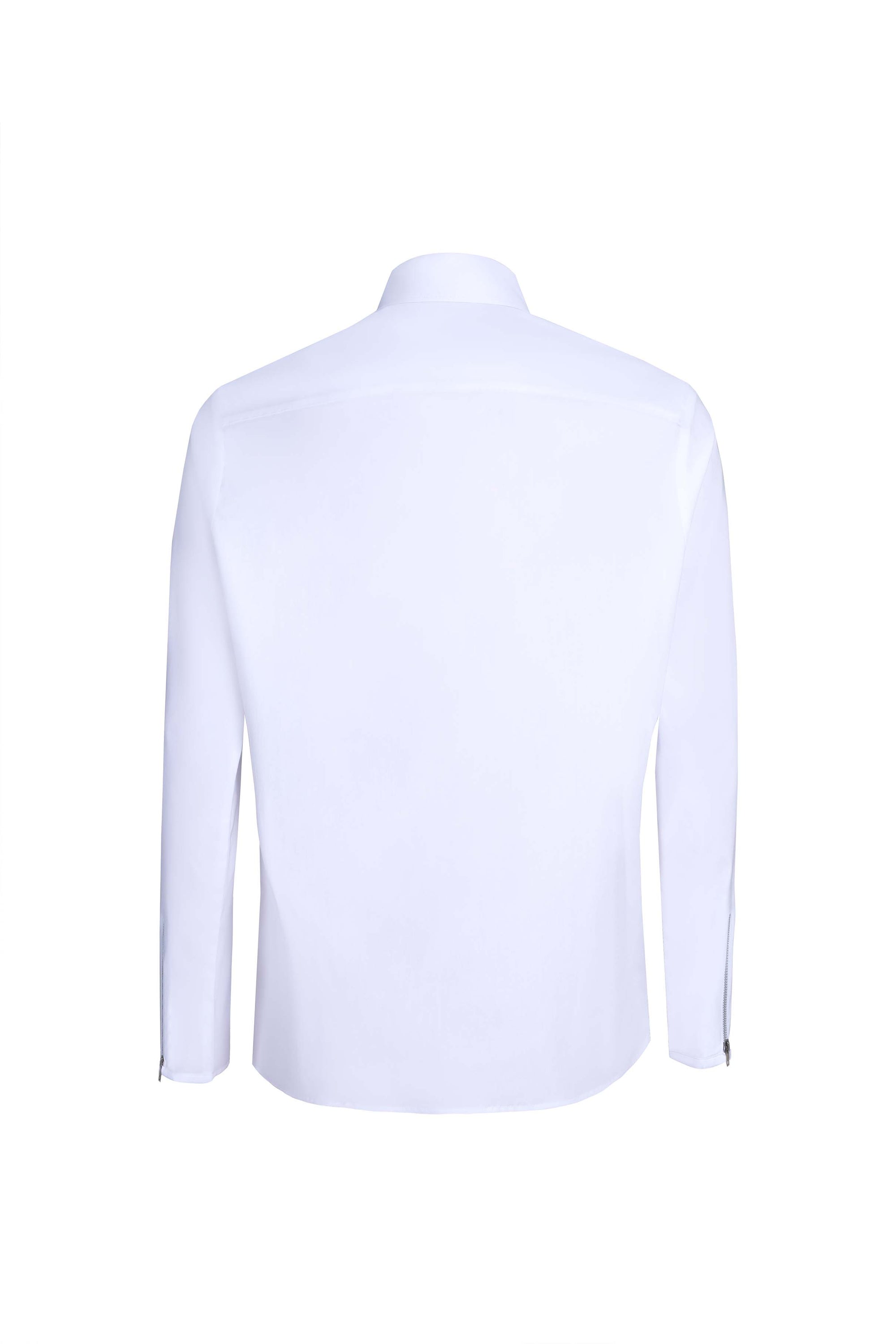 Nubes Serica Zip-Up Shirt