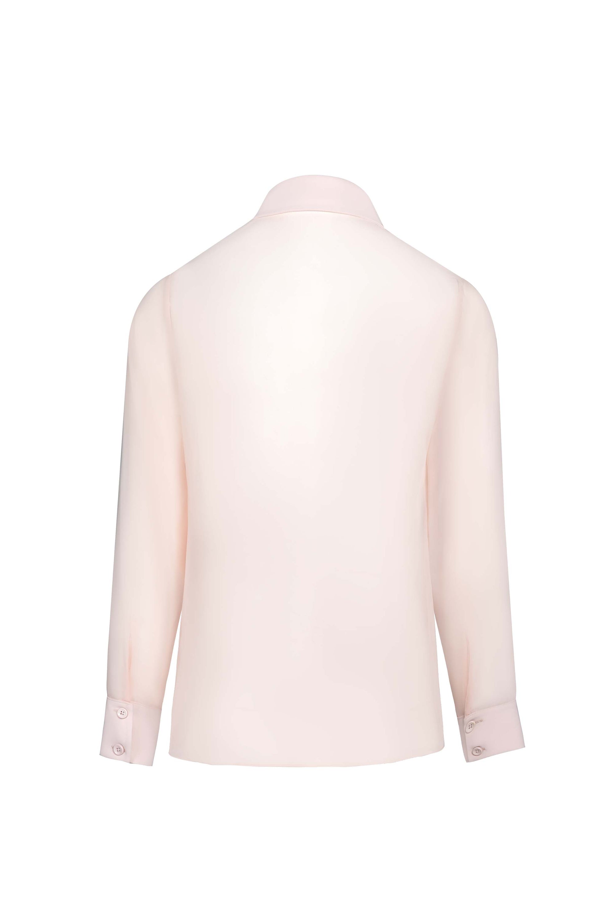 Vespera Rosa Sheer Blouse