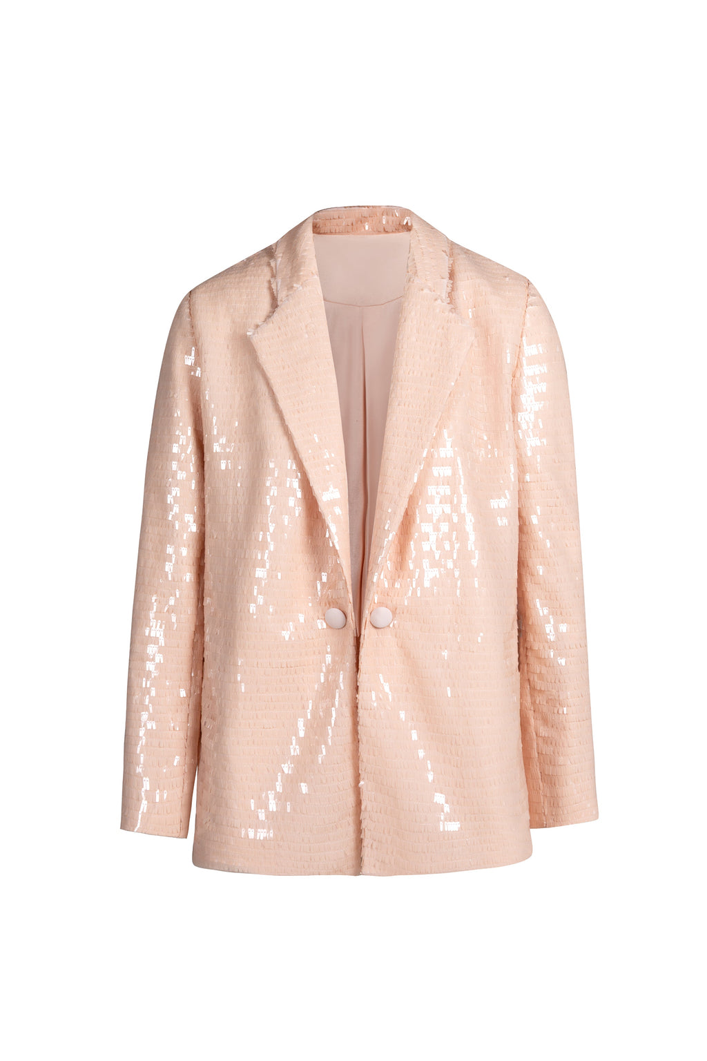 Vespera Rosa Sequin Blazer
