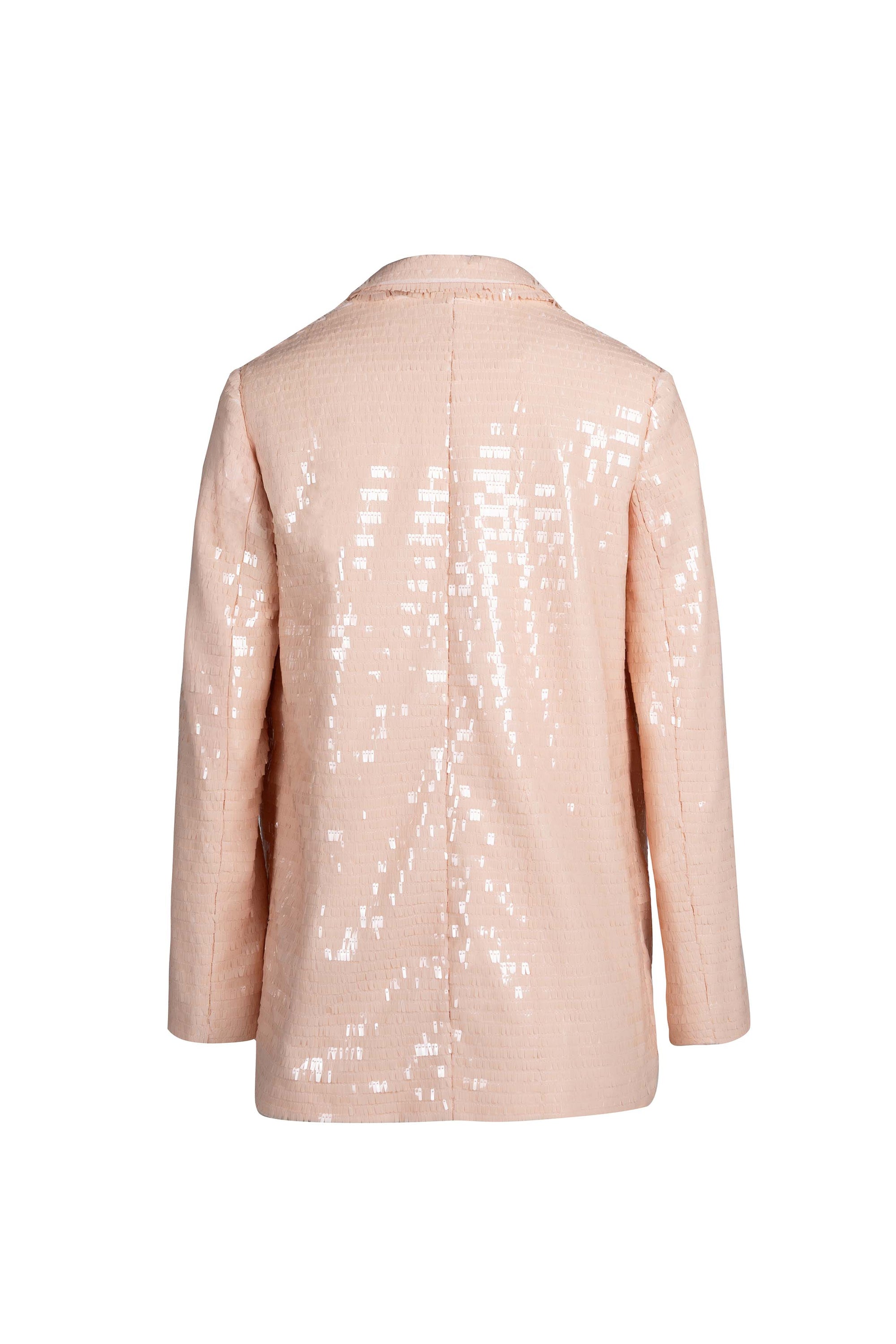 Vespera Rosa Sequin Blazer