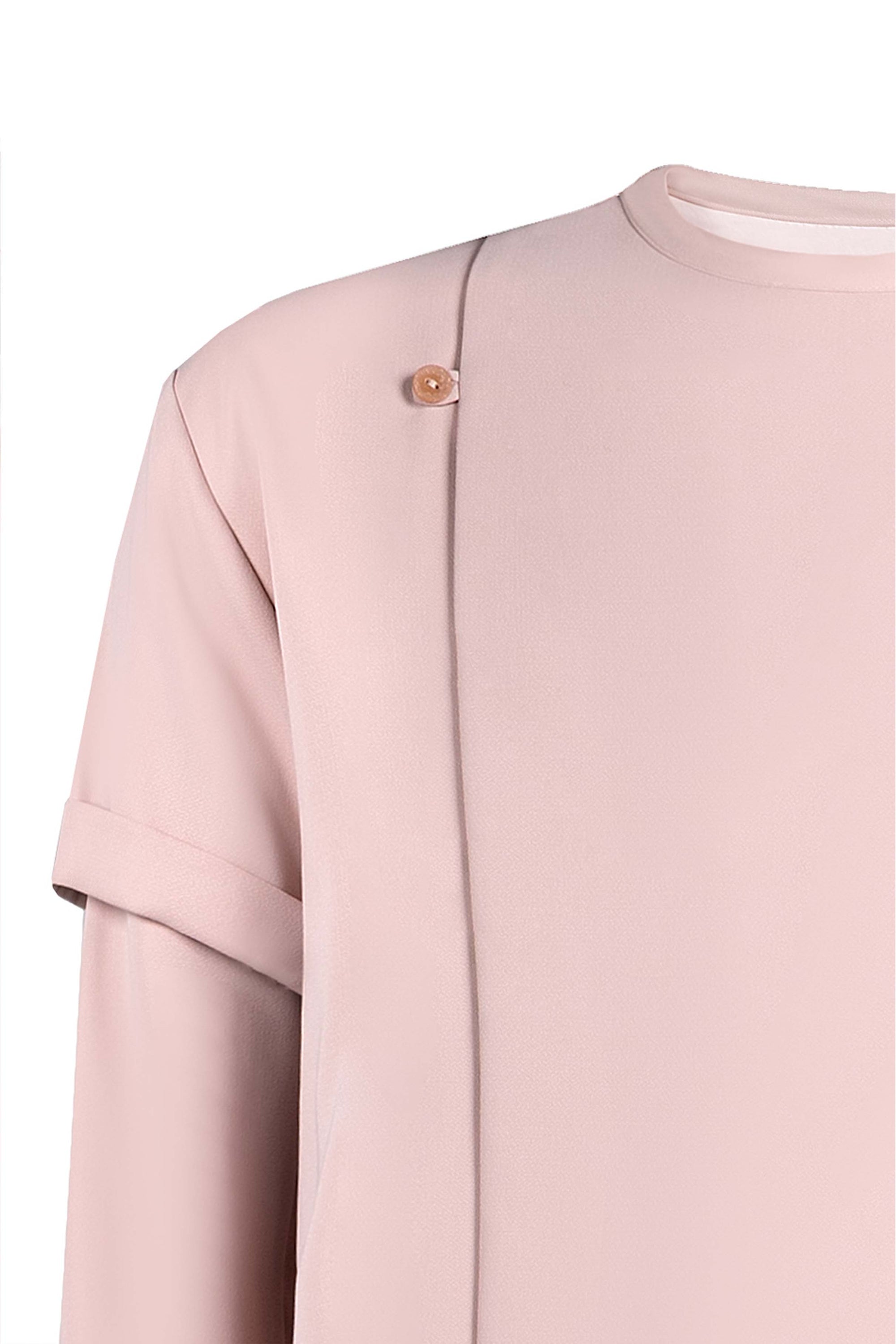 Vespera Rosa Oversleeved Shirt