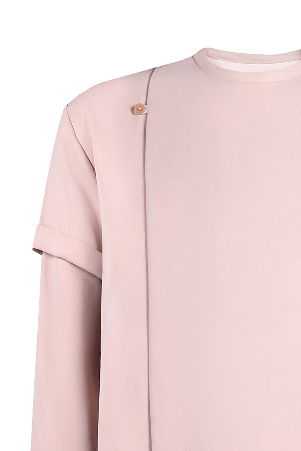 Vespera Rosa Oversleeved Shirt