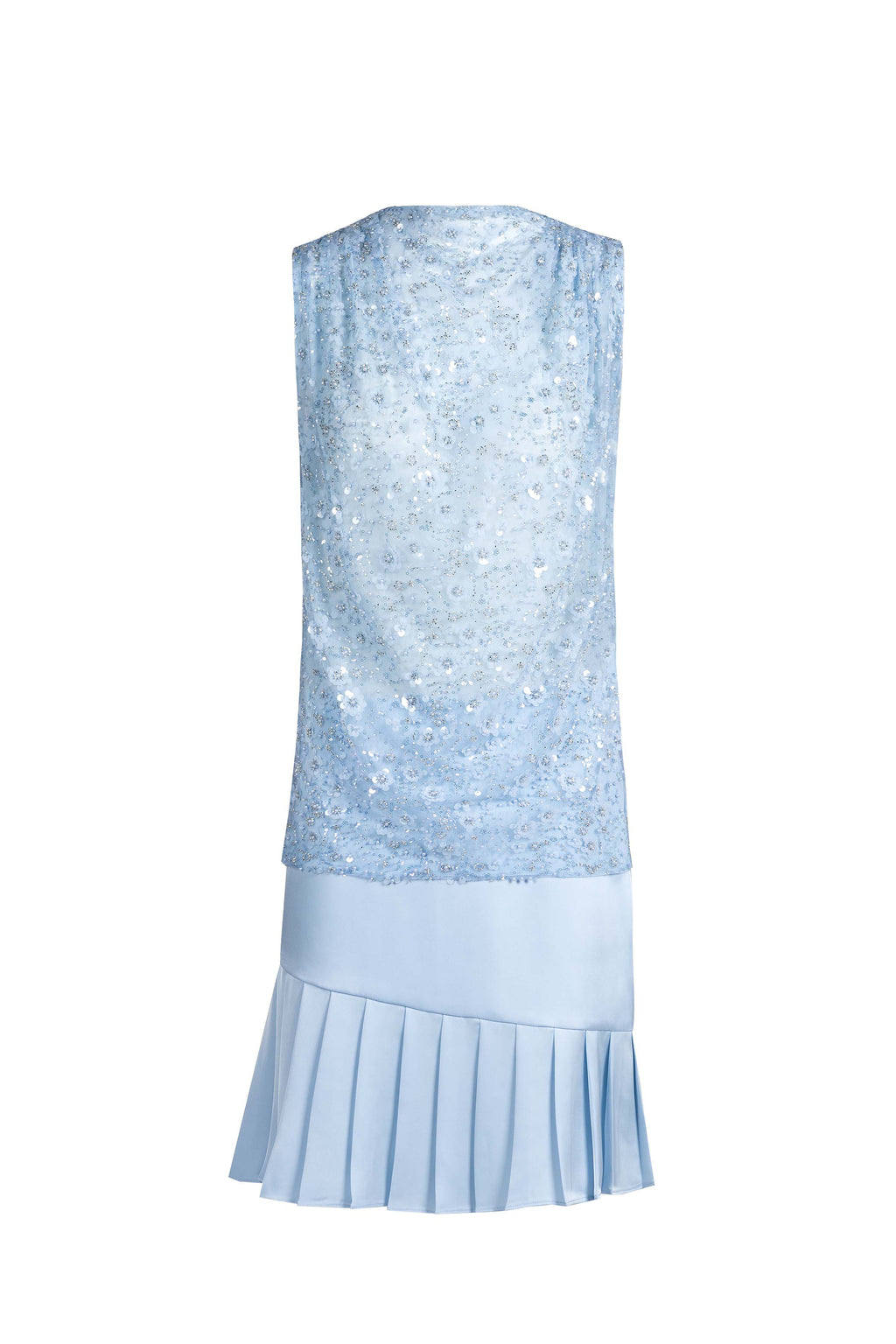 Caeruleum Flores Beaded Top