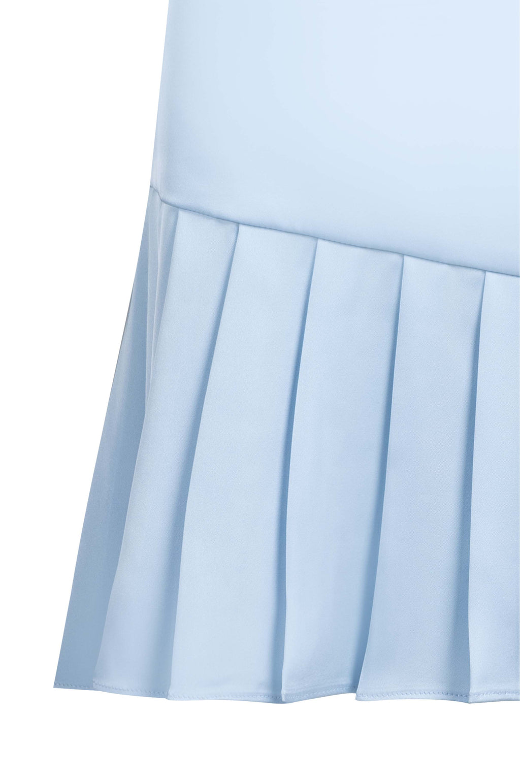 Caeruleum Flores Pleated Skirt